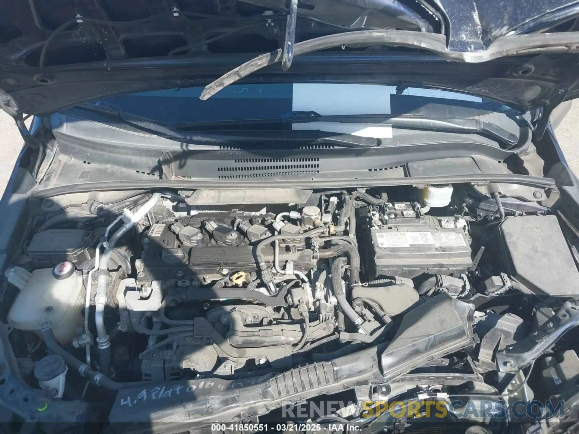 10 Photograph of a damaged car 5YFS4MCE9MP072841 TOYOTA COROLLA 2021