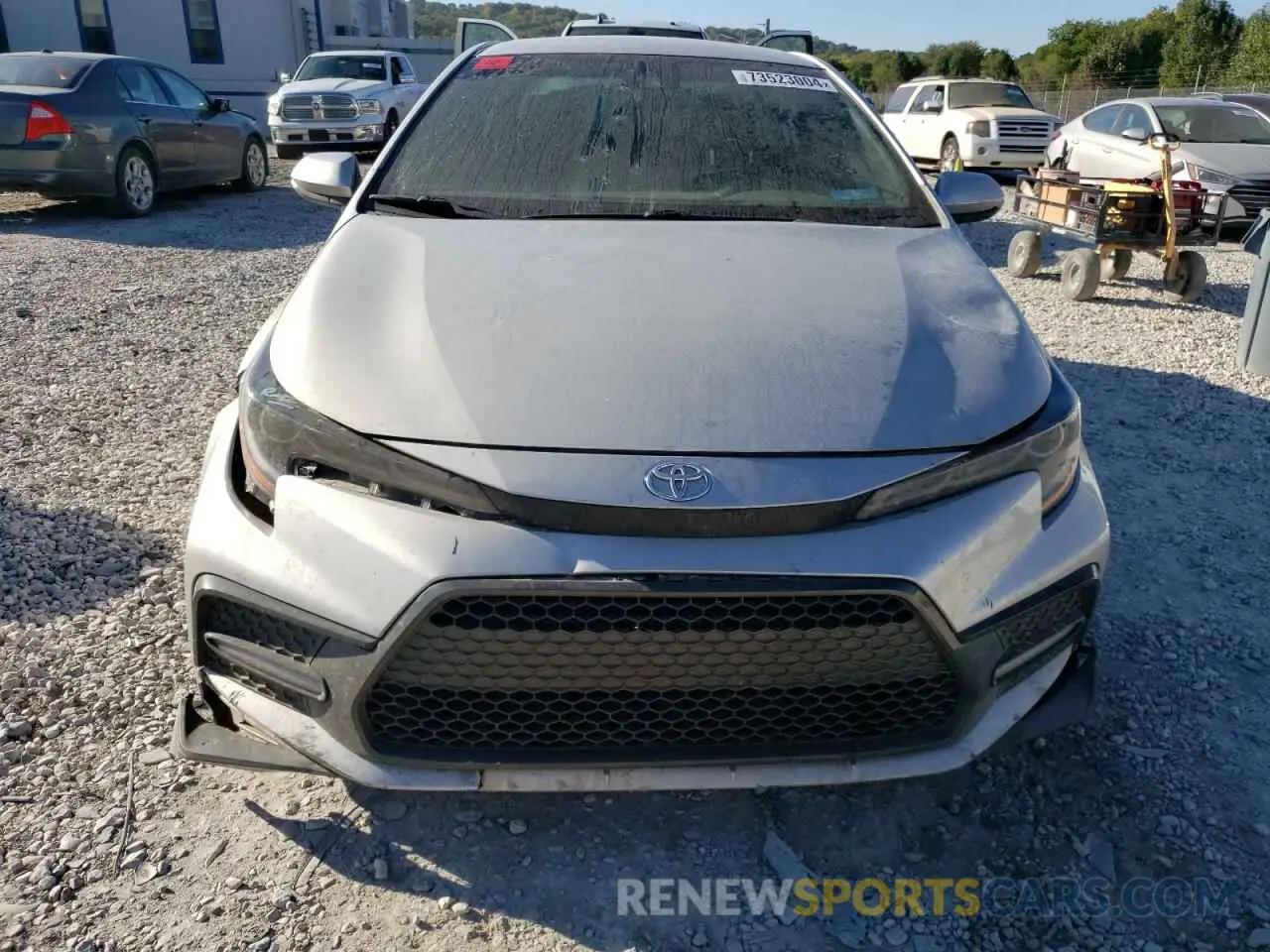 5 Photograph of a damaged car 5YFS4MCE9MP077442 TOYOTA COROLLA 2021