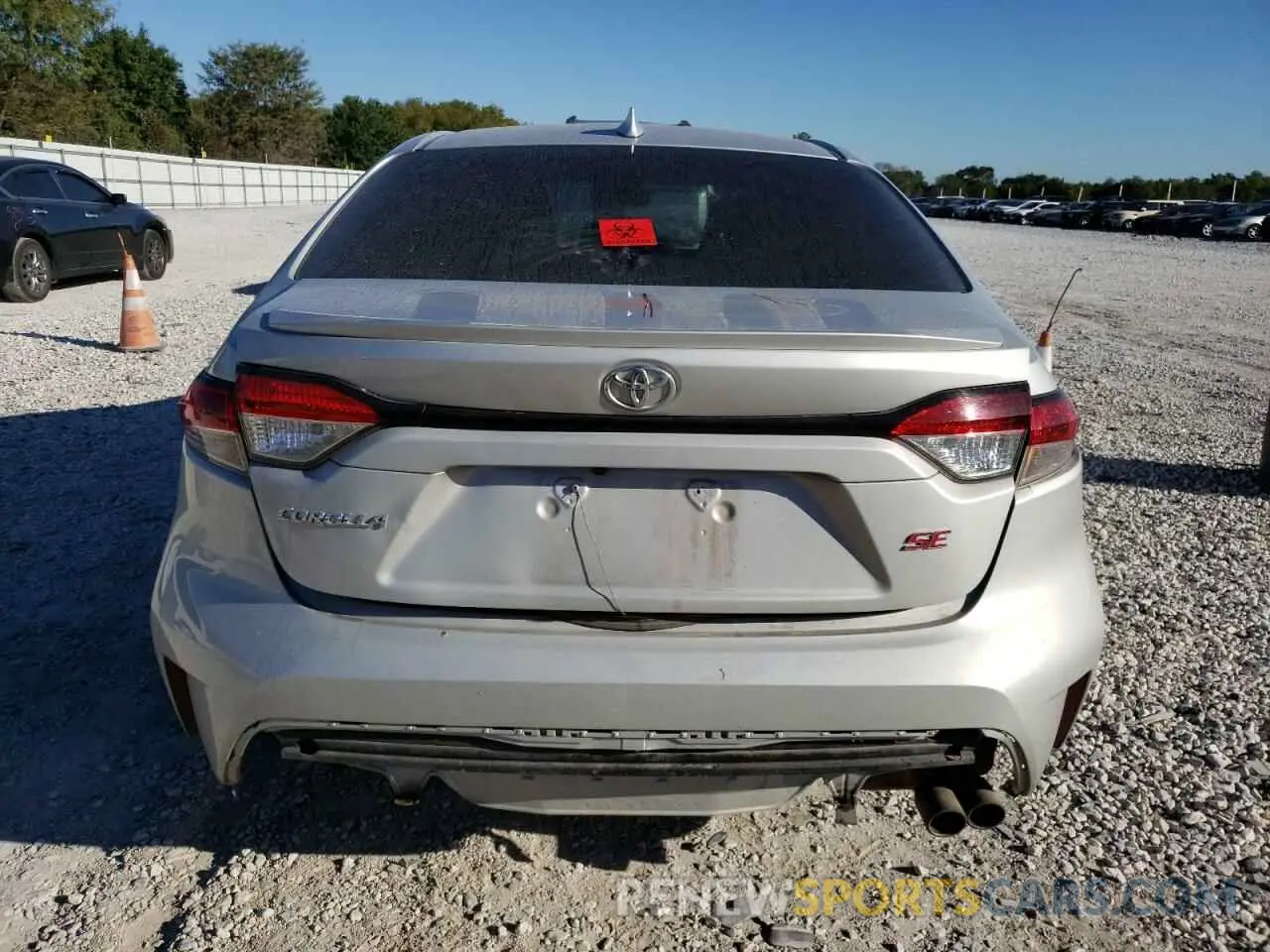 6 Photograph of a damaged car 5YFS4MCE9MP077442 TOYOTA COROLLA 2021