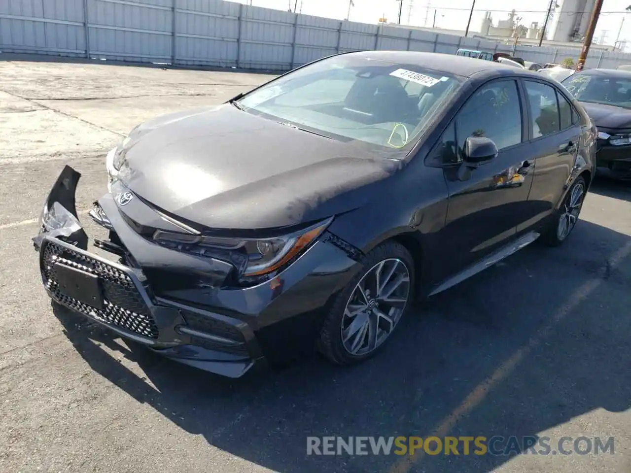 2 Photograph of a damaged car 5YFS4MCE9MP082415 TOYOTA COROLLA 2021