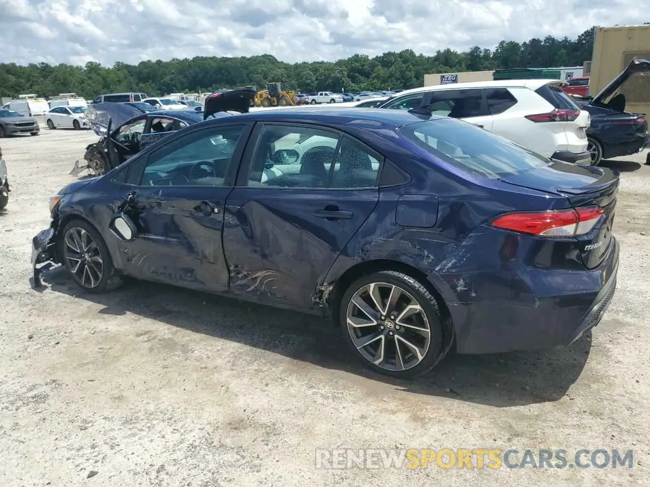 2 Photograph of a damaged car 5YFS4MCE9MP084603 TOYOTA COROLLA 2021