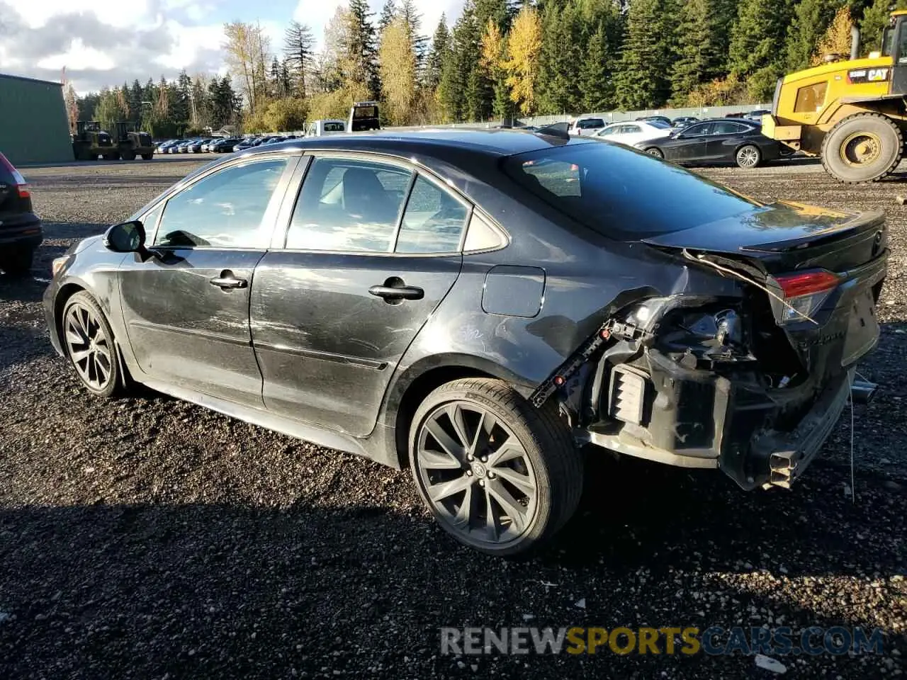 2 Photograph of a damaged car 5YFS4MCE9MP086903 TOYOTA COROLLA 2021