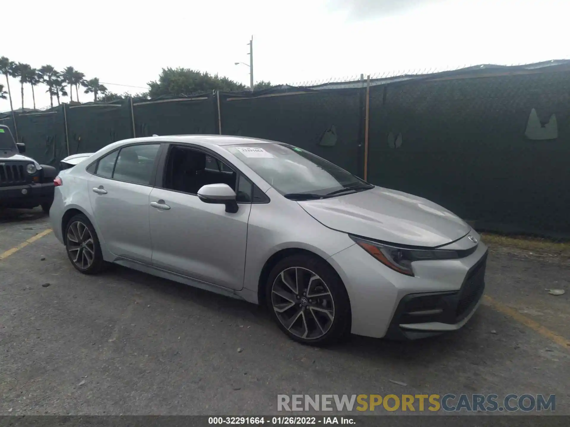 1 Photograph of a damaged car 5YFS4MCE9MP087789 TOYOTA COROLLA 2021