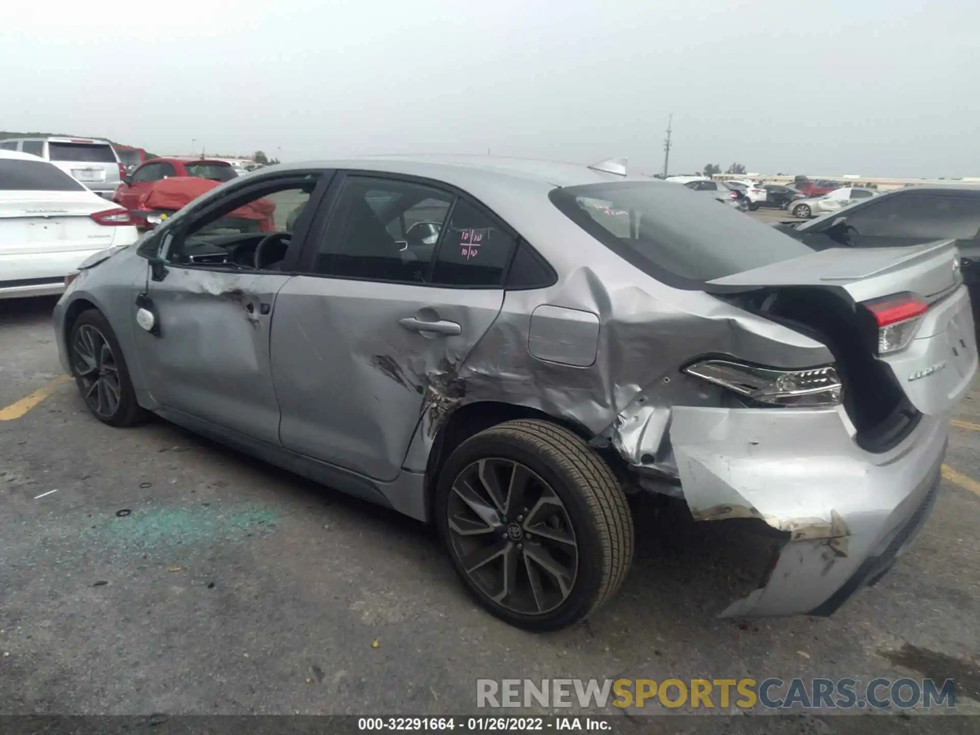 3 Photograph of a damaged car 5YFS4MCE9MP087789 TOYOTA COROLLA 2021