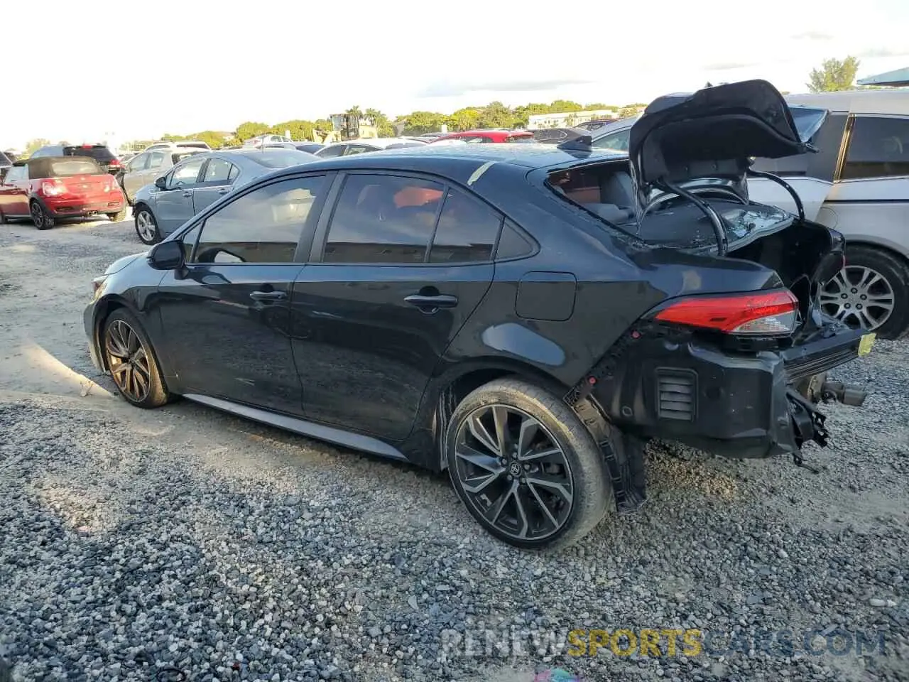 2 Photograph of a damaged car 5YFS4MCE9MP090692 TOYOTA COROLLA 2021