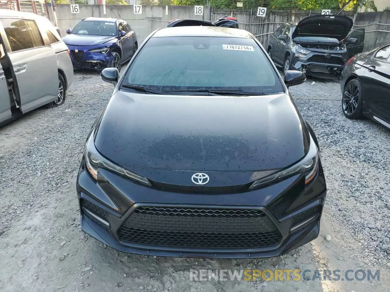 5 Photograph of a damaged car 5YFS4MCE9MP090692 TOYOTA COROLLA 2021