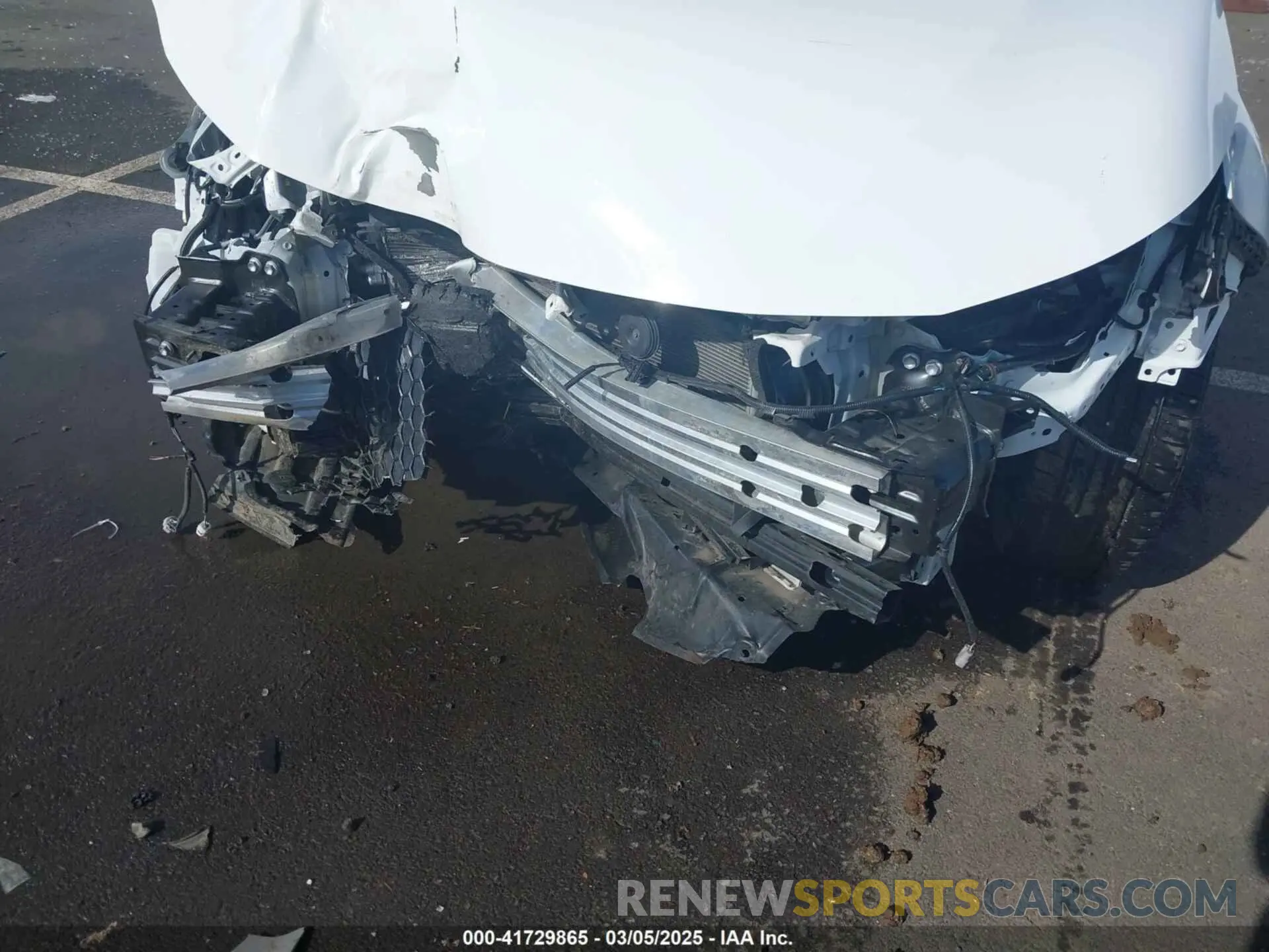 6 Photograph of a damaged car 5YFS4MCE9MP090854 TOYOTA COROLLA 2021