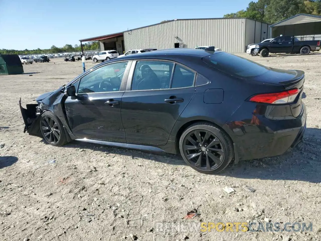 2 Photograph of a damaged car 5YFS4MCE9MP092636 TOYOTA COROLLA 2021