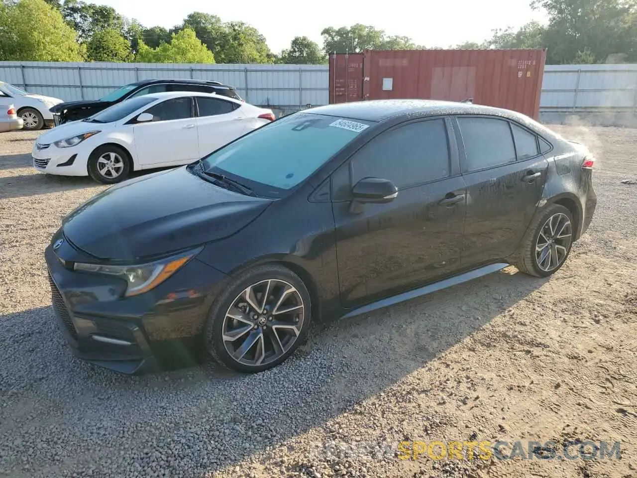 1 Photograph of a damaged car 5YFS4MCE9MP095472 TOYOTA COROLLA 2021