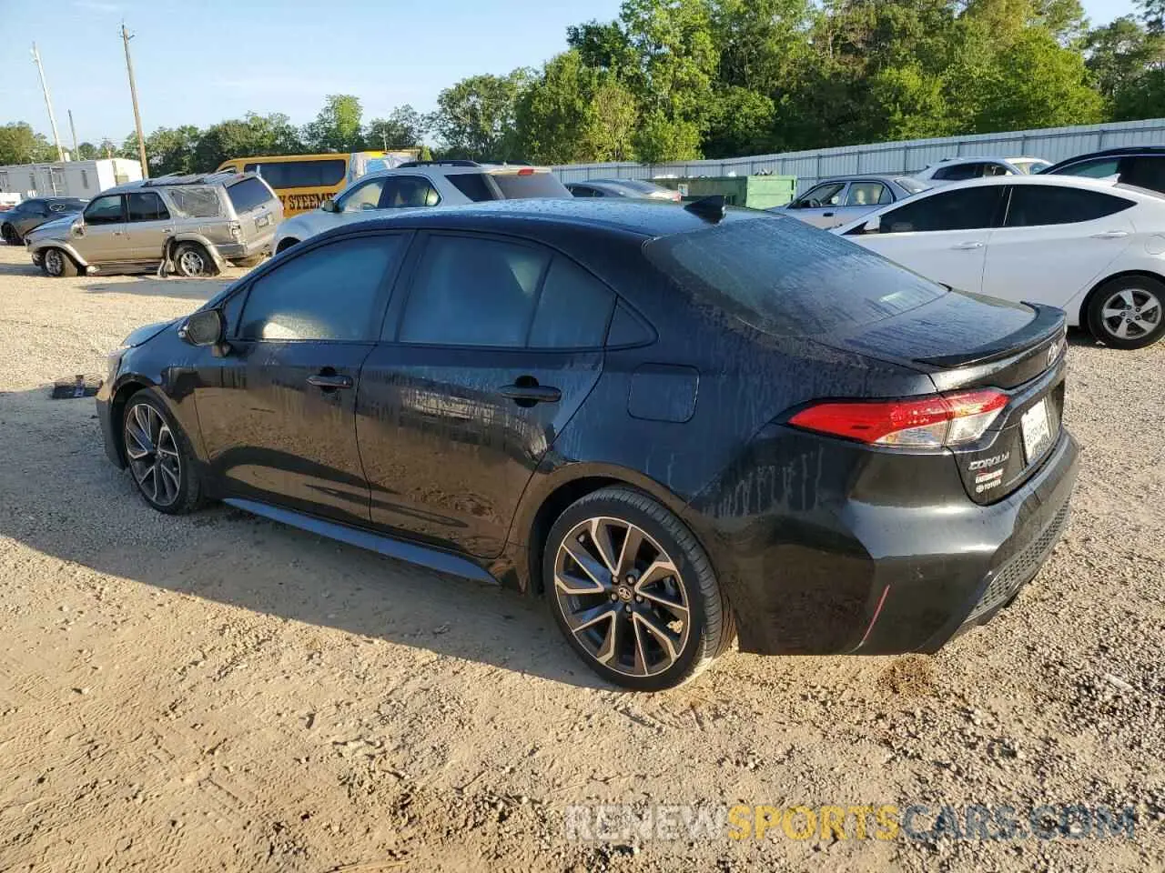 2 Photograph of a damaged car 5YFS4MCE9MP095472 TOYOTA COROLLA 2021