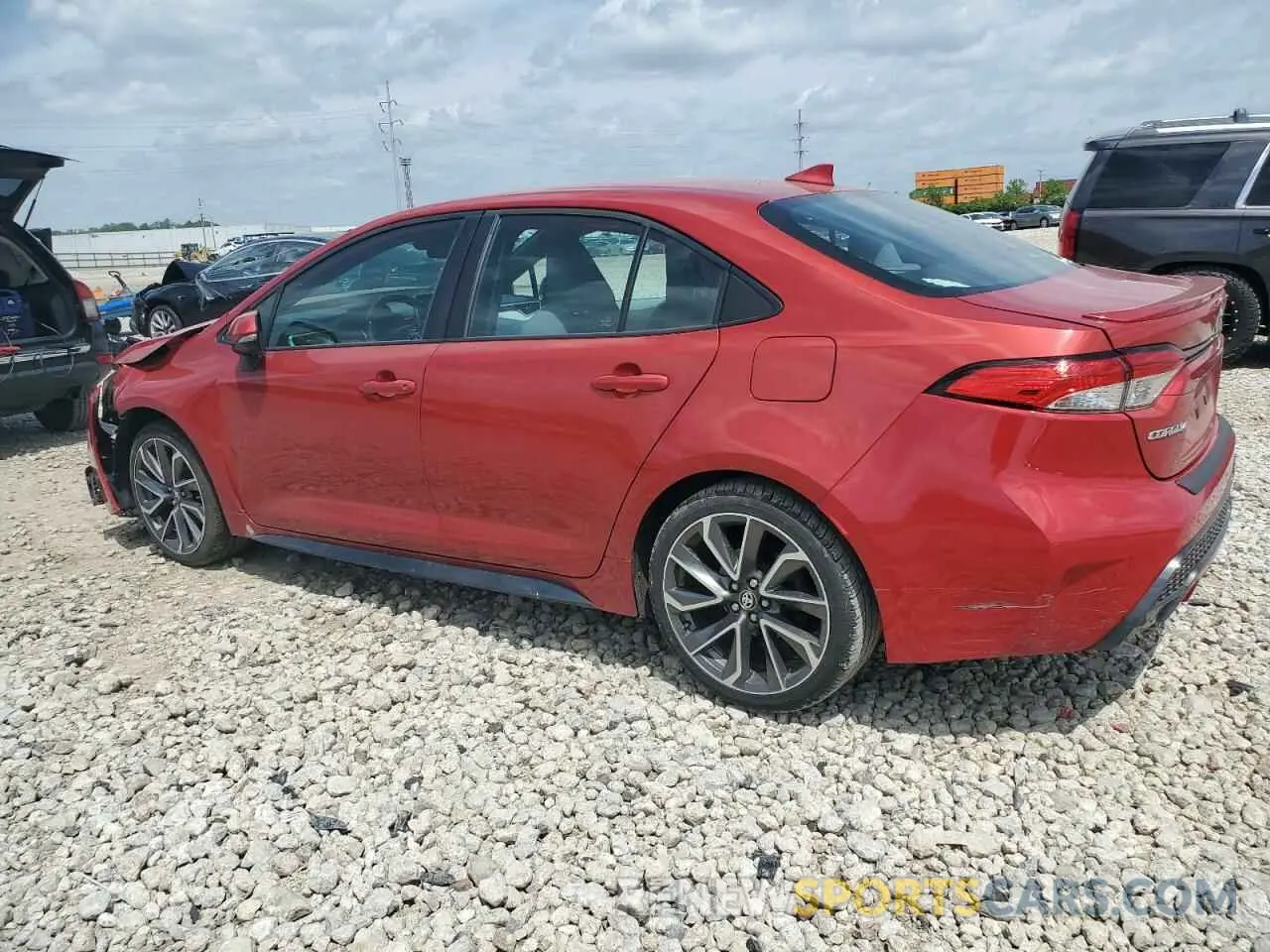 2 Photograph of a damaged car 5YFS4MCE9MP096363 TOYOTA COROLLA 2021