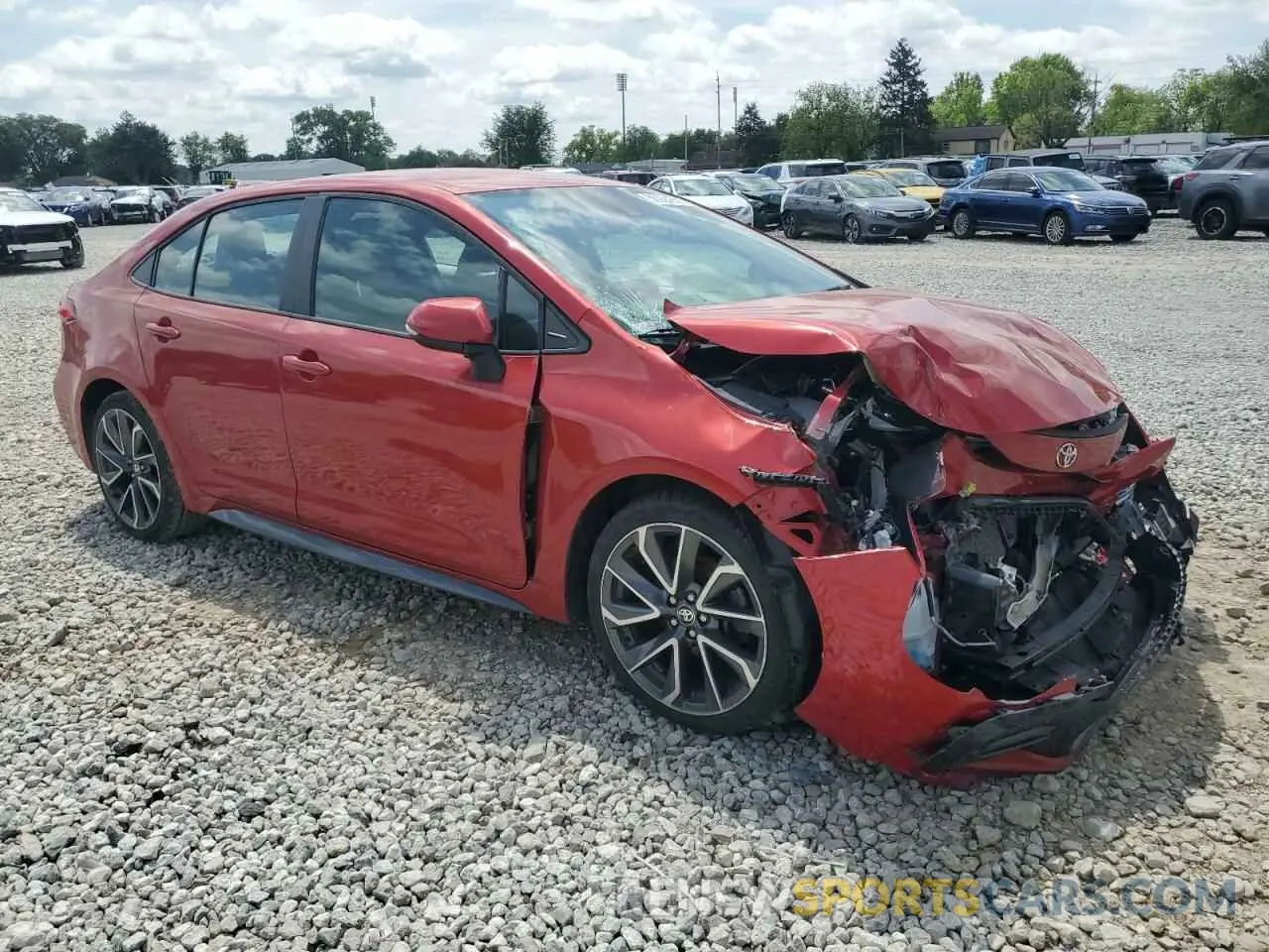 4 Photograph of a damaged car 5YFS4MCE9MP096363 TOYOTA COROLLA 2021