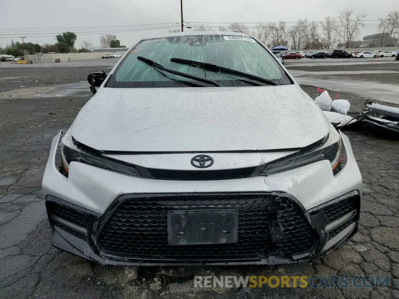5 Photograph of a damaged car 5YFS4MCEXMP060004 TOYOTA COROLLA 2021