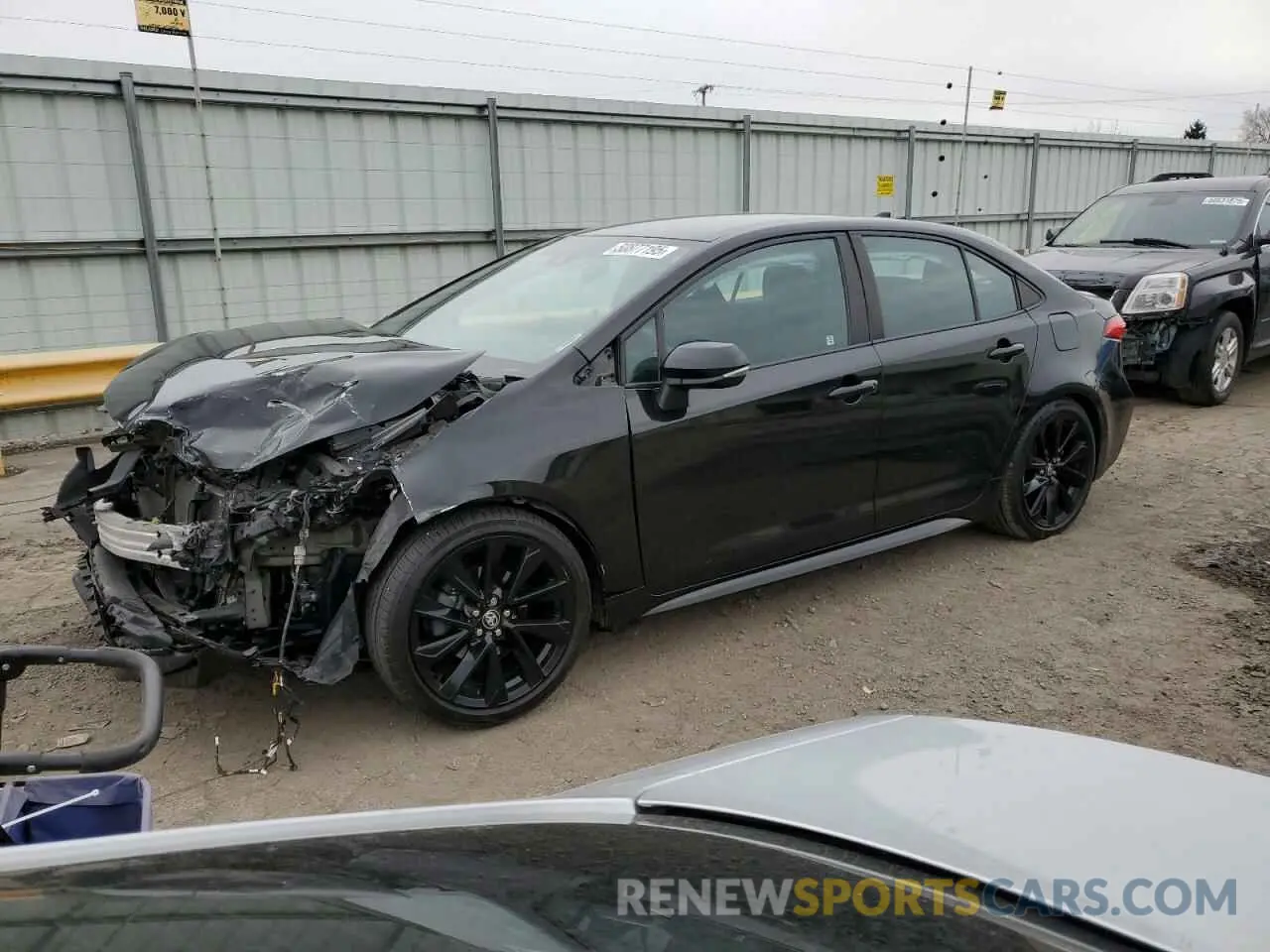 1 Photograph of a damaged car 5YFS4MCEXMP067678 TOYOTA COROLLA 2021