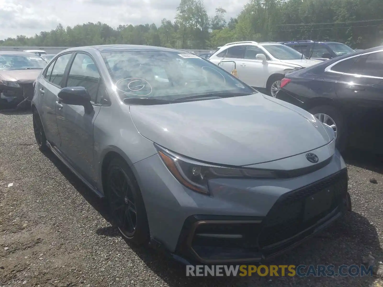 1 Photograph of a damaged car 5YFS4MCEXMP068510 TOYOTA COROLLA 2021