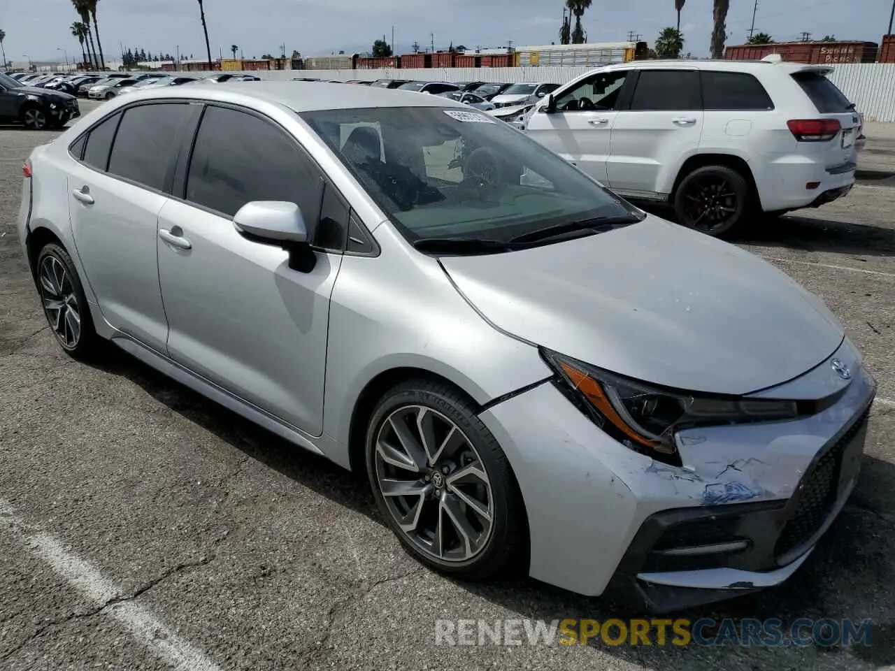 4 Photograph of a damaged car 5YFS4MCEXMP068653 TOYOTA COROLLA 2021