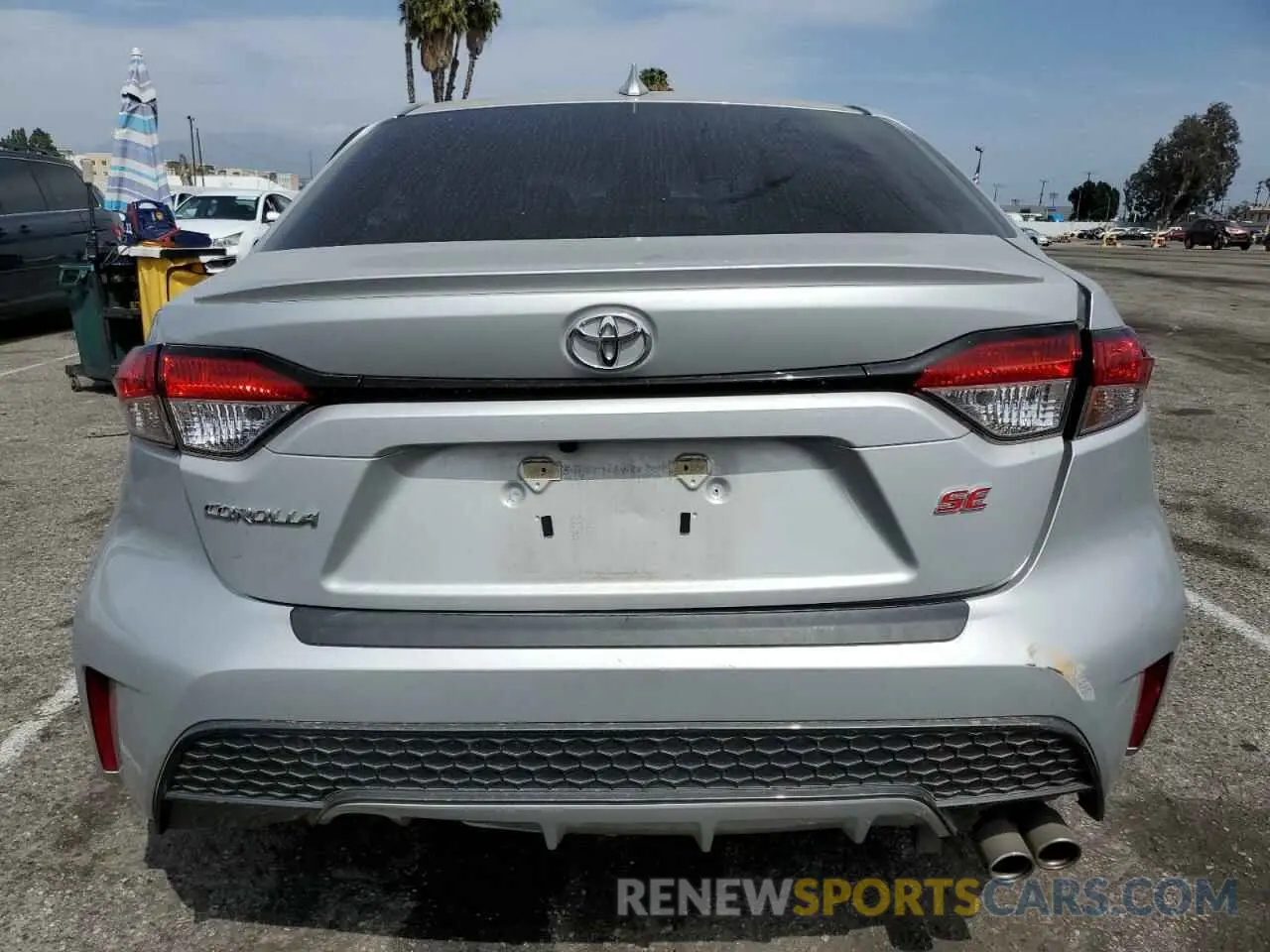 6 Photograph of a damaged car 5YFS4MCEXMP068653 TOYOTA COROLLA 2021