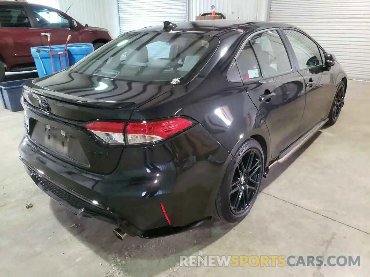 4 Photograph of a damaged car 5YFS4MCEXMP071312 TOYOTA COROLLA 2021