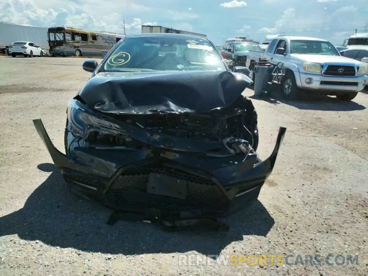 9 Photograph of a damaged car 5YFS4MCEXMP073416 TOYOTA COROLLA 2021