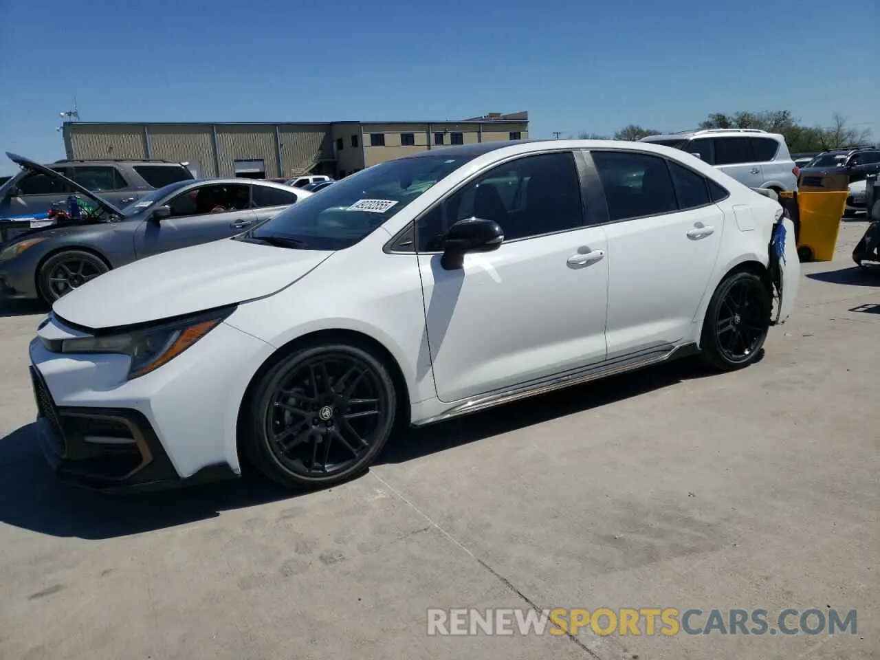 1 Photograph of a damaged car 5YFS4MCEXMP073612 TOYOTA COROLLA 2021