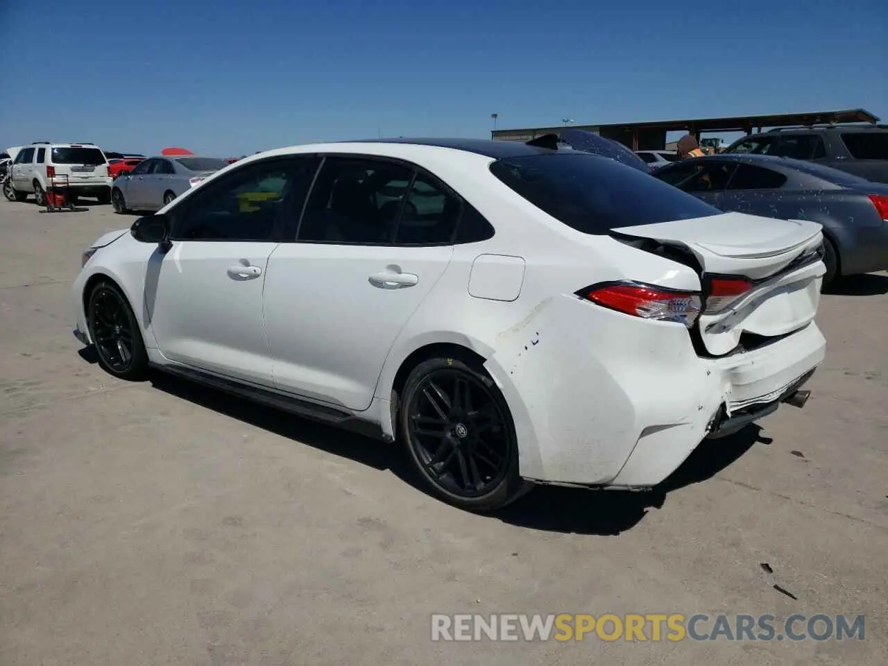 2 Photograph of a damaged car 5YFS4MCEXMP073612 TOYOTA COROLLA 2021