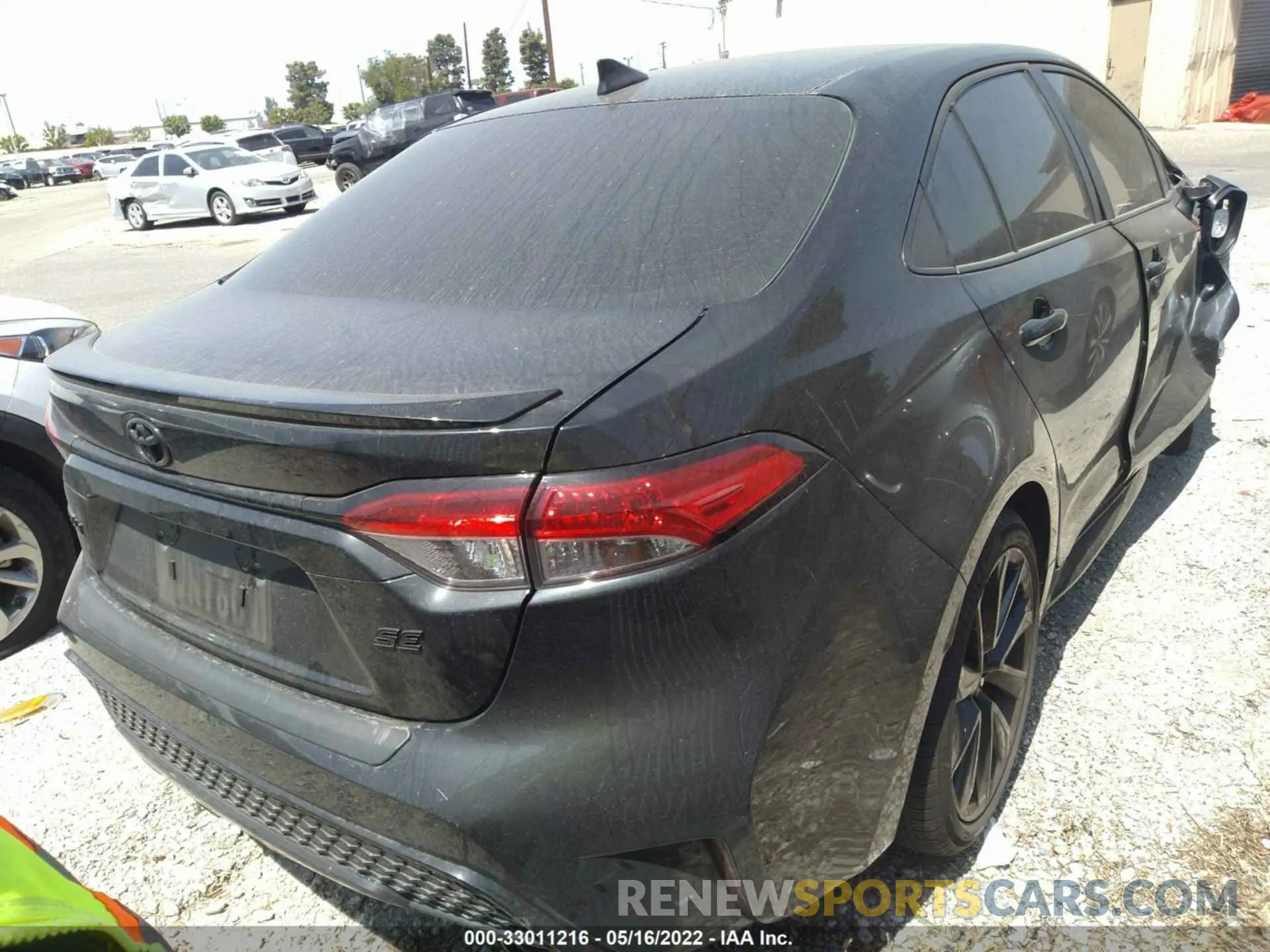 4 Photograph of a damaged car 5YFS4MCEXMP081628 TOYOTA COROLLA 2021