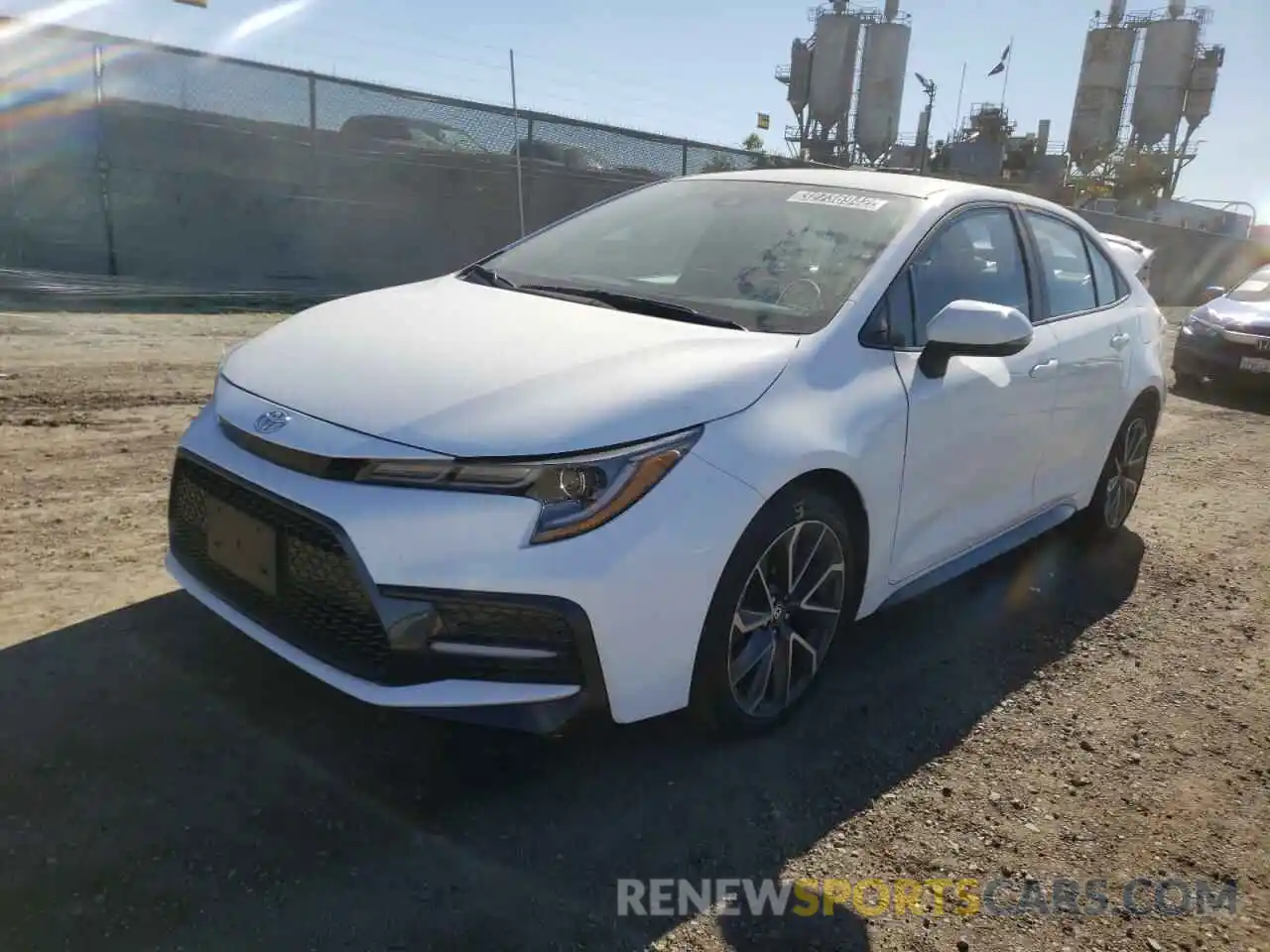 2 Photograph of a damaged car 5YFS4MCEXMP085887 TOYOTA COROLLA 2021