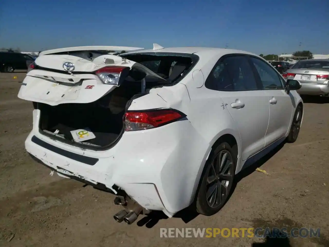 4 Photograph of a damaged car 5YFS4MCEXMP085887 TOYOTA COROLLA 2021