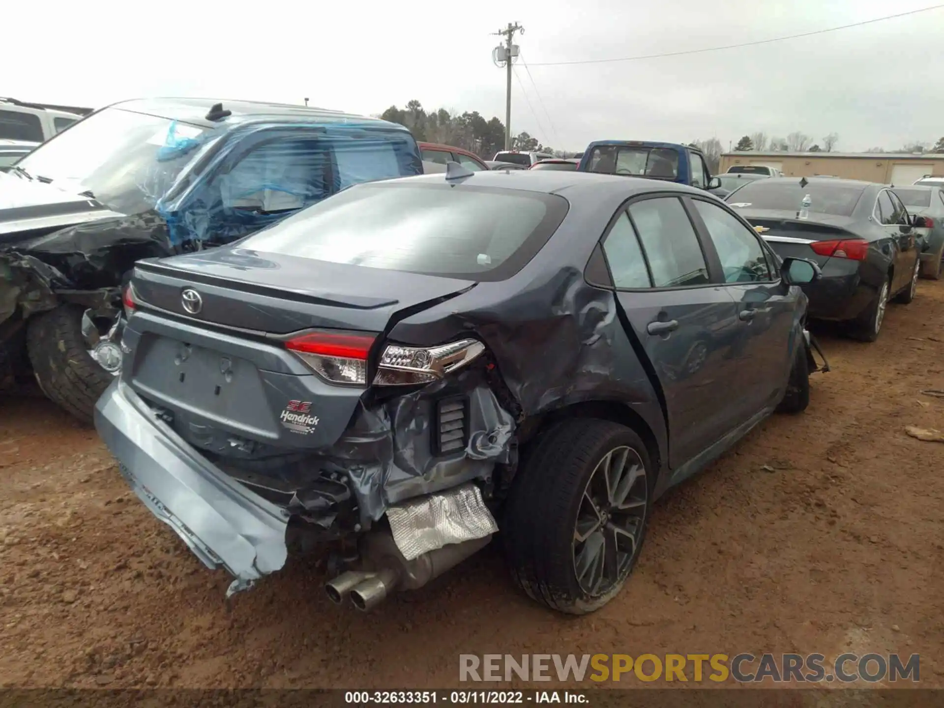 4 Photograph of a damaged car 5YFS4MCEXMP086764 TOYOTA COROLLA 2021