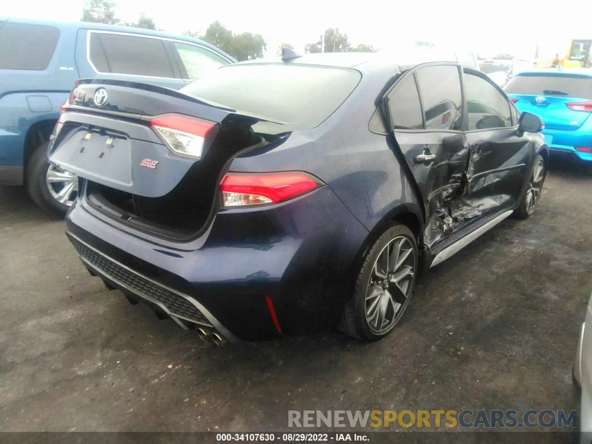 4 Photograph of a damaged car 5YFS4MCEXMP090989 TOYOTA COROLLA 2021