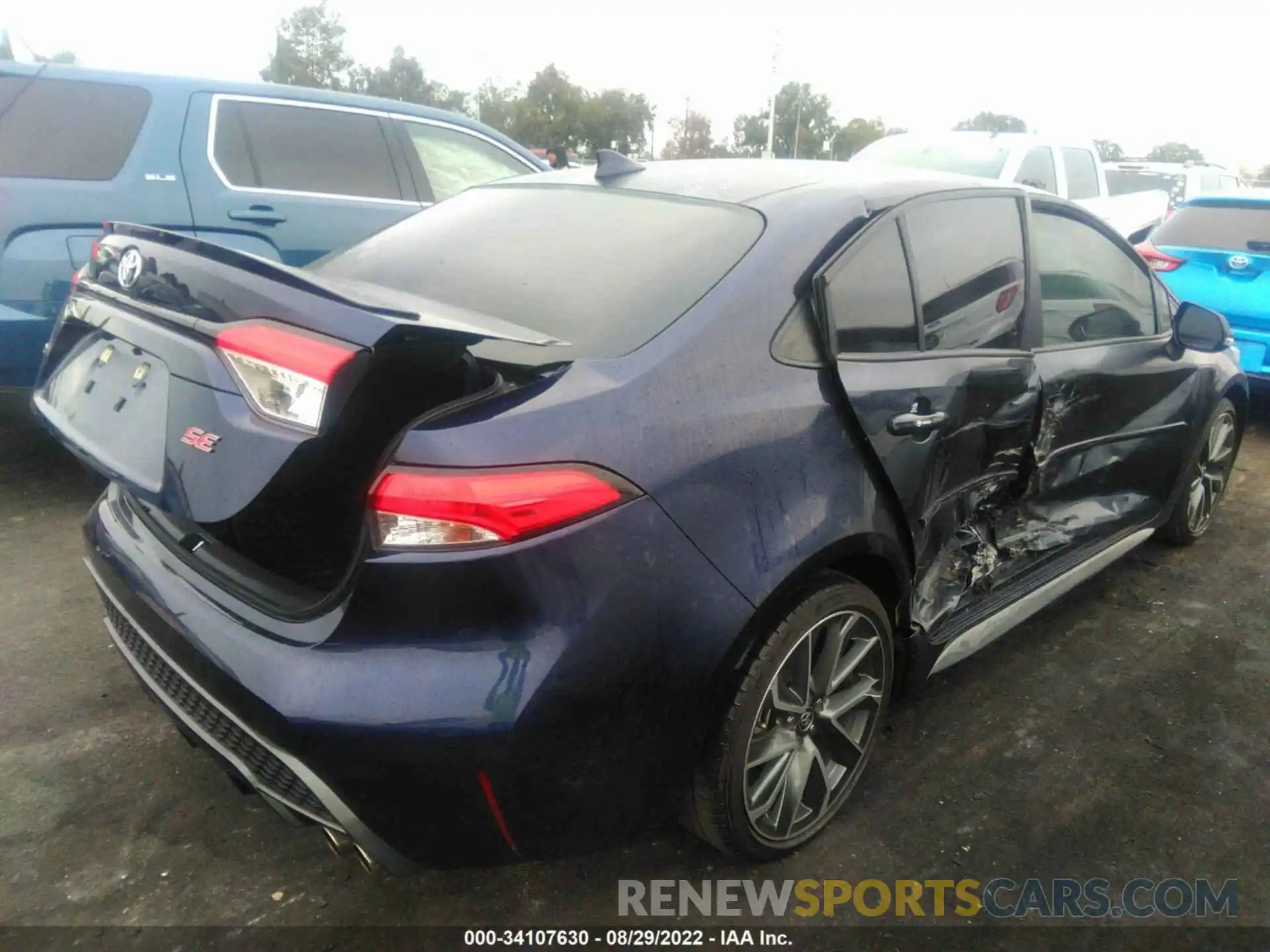 6 Photograph of a damaged car 5YFS4MCEXMP090989 TOYOTA COROLLA 2021