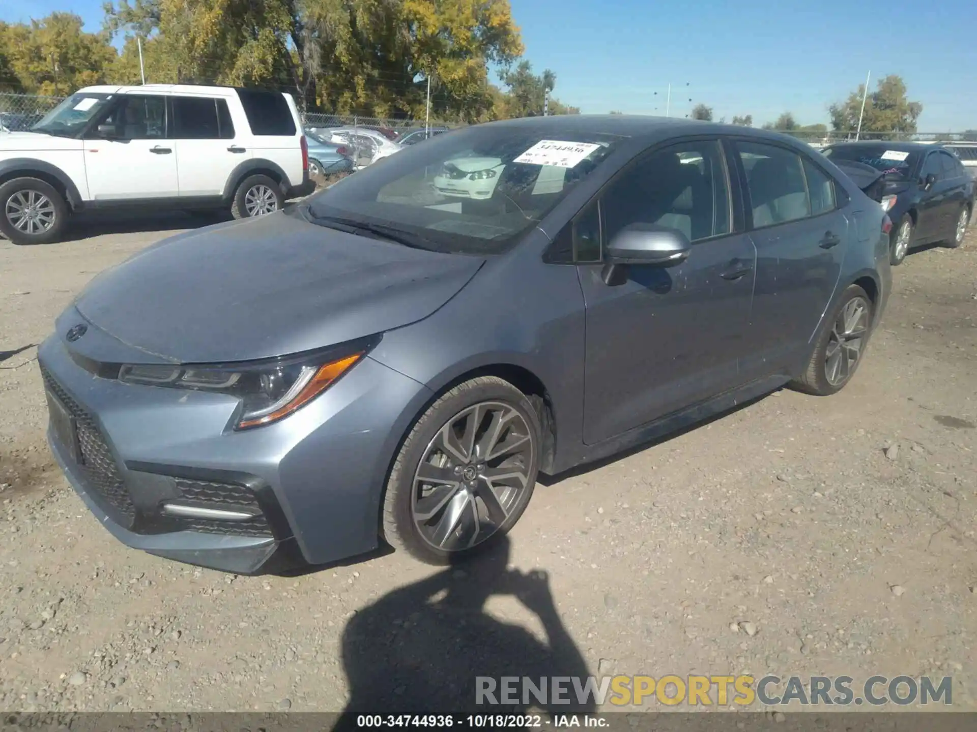 2 Photograph of a damaged car 5YFS4MCEXMP093083 TOYOTA COROLLA 2021