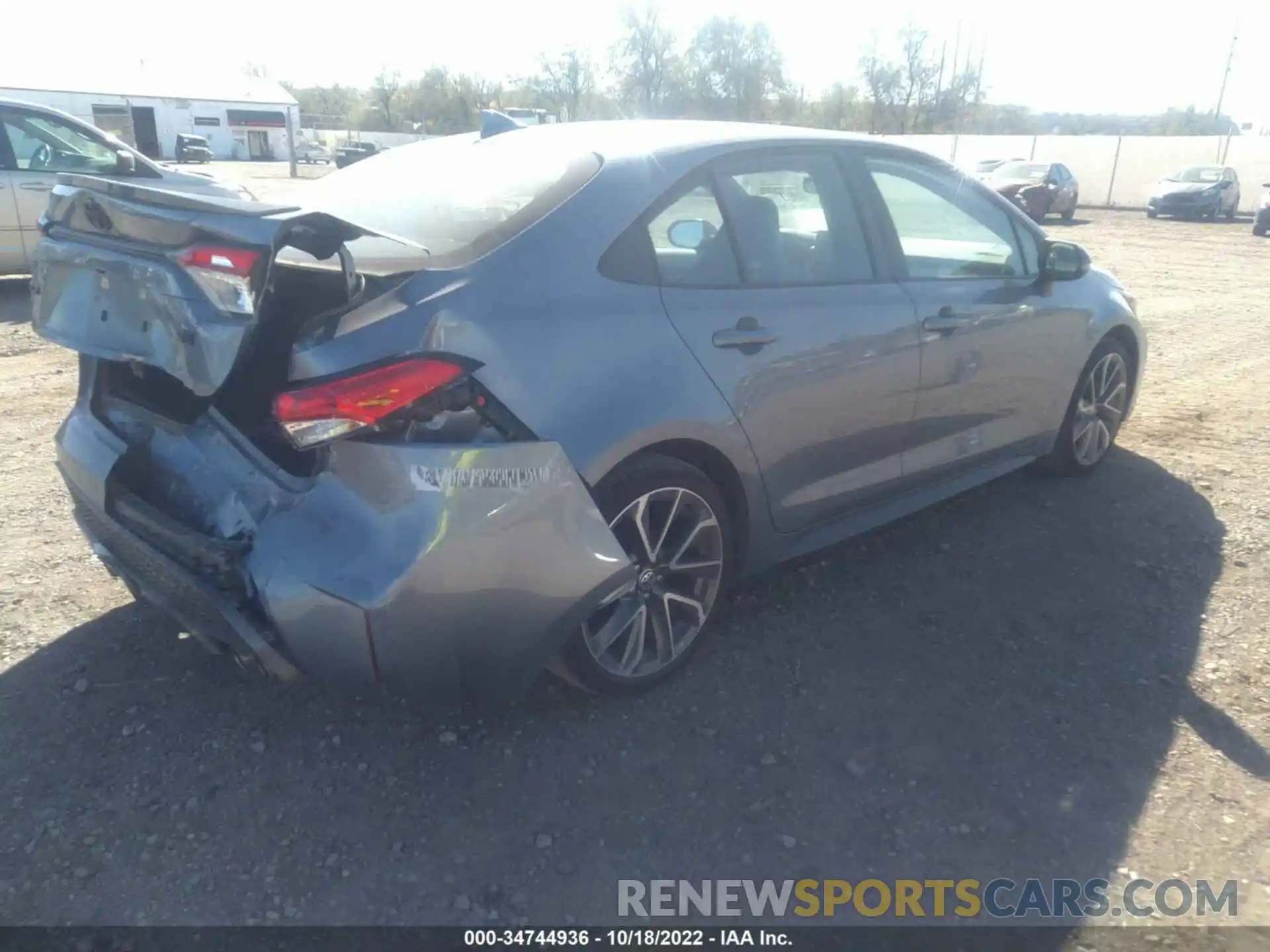 4 Photograph of a damaged car 5YFS4MCEXMP093083 TOYOTA COROLLA 2021