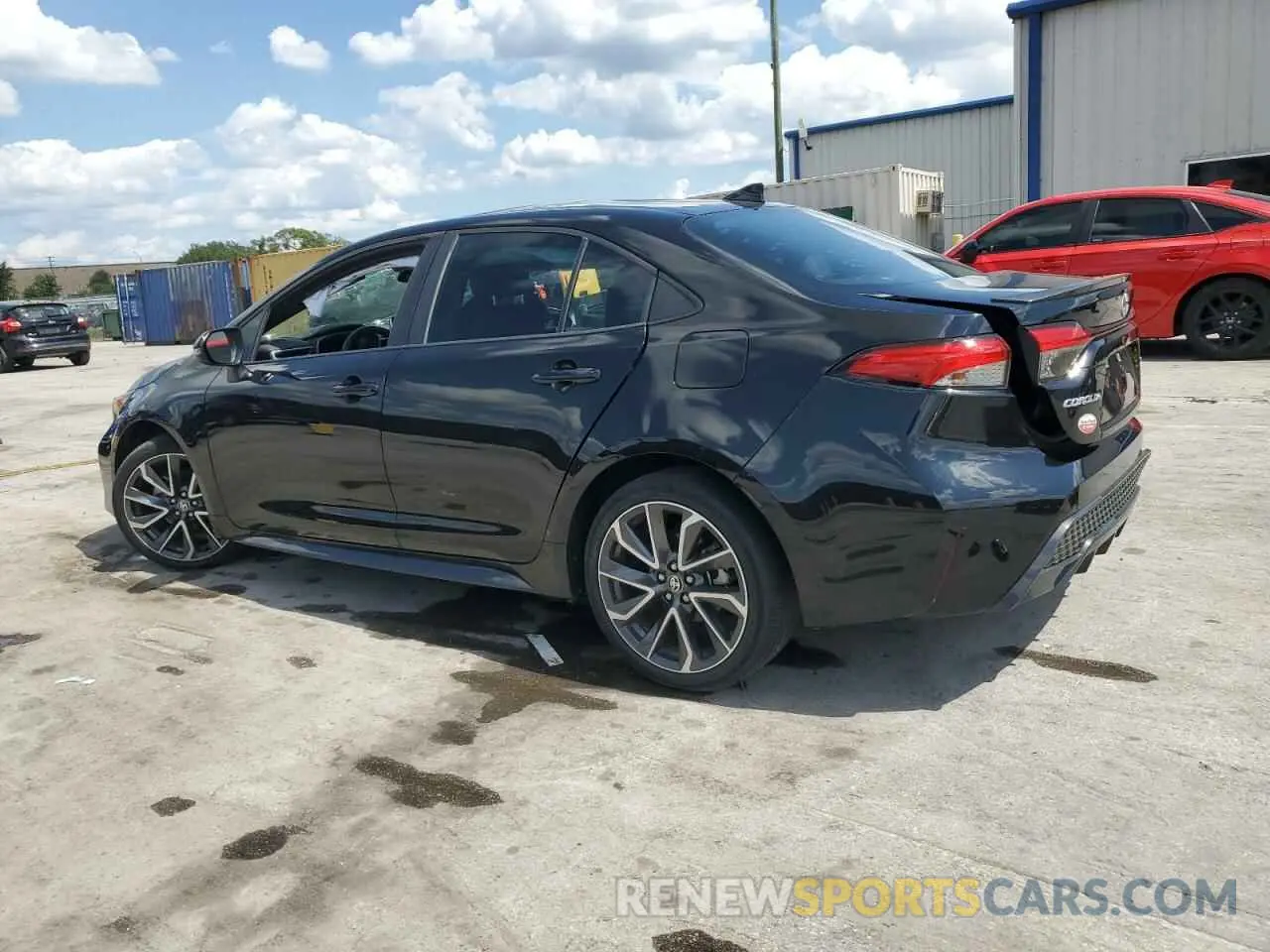 2 Photograph of a damaged car 5YFT4MCE0MP058752 TOYOTA COROLLA 2021