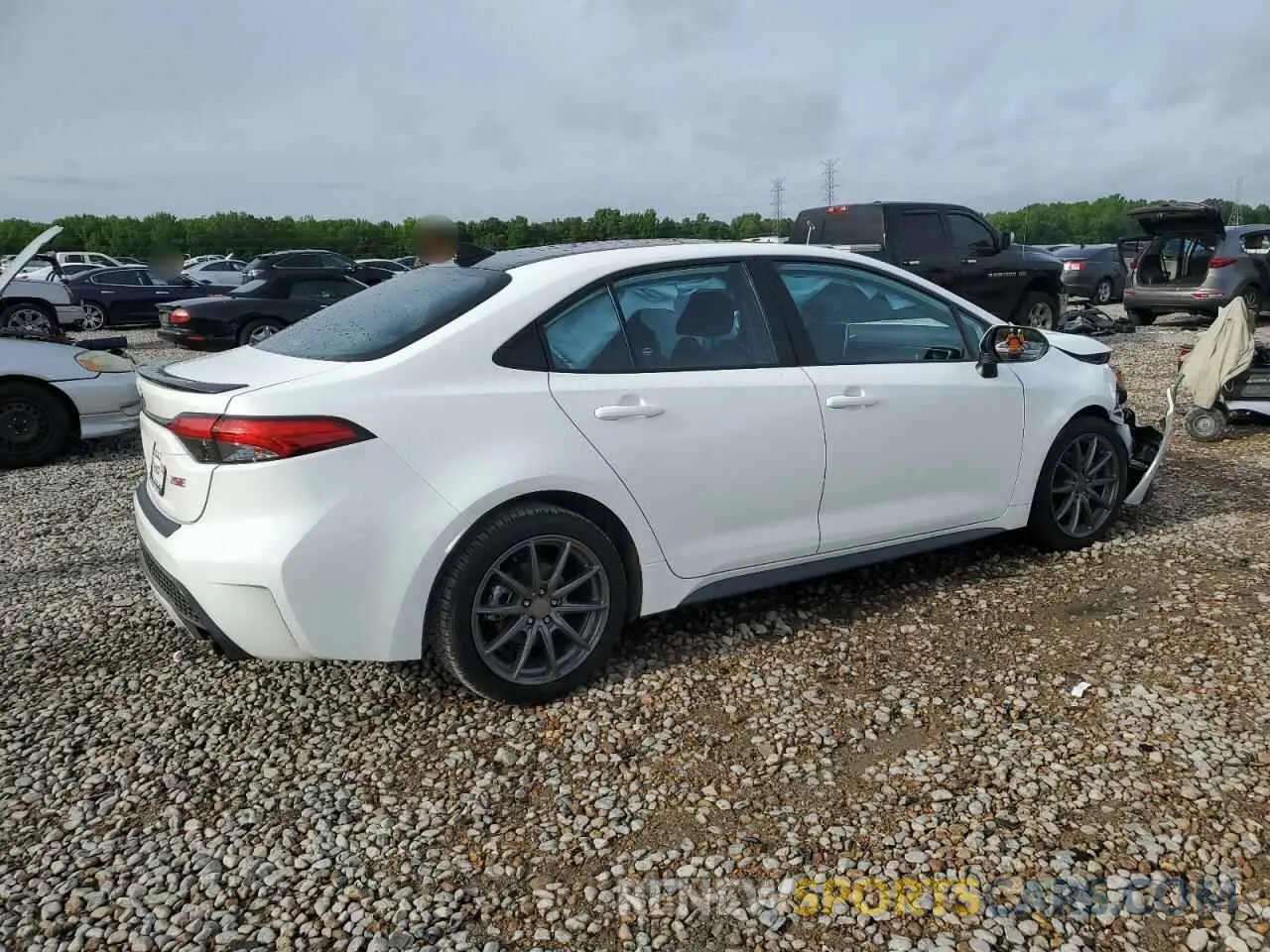 3 Photograph of a damaged car 5YFT4MCE0MP095560 TOYOTA COROLLA 2021