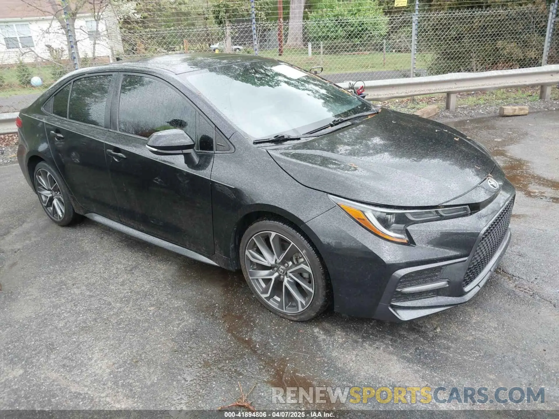 1 Photograph of a damaged car 5YFT4MCE1MP078086 TOYOTA COROLLA 2021