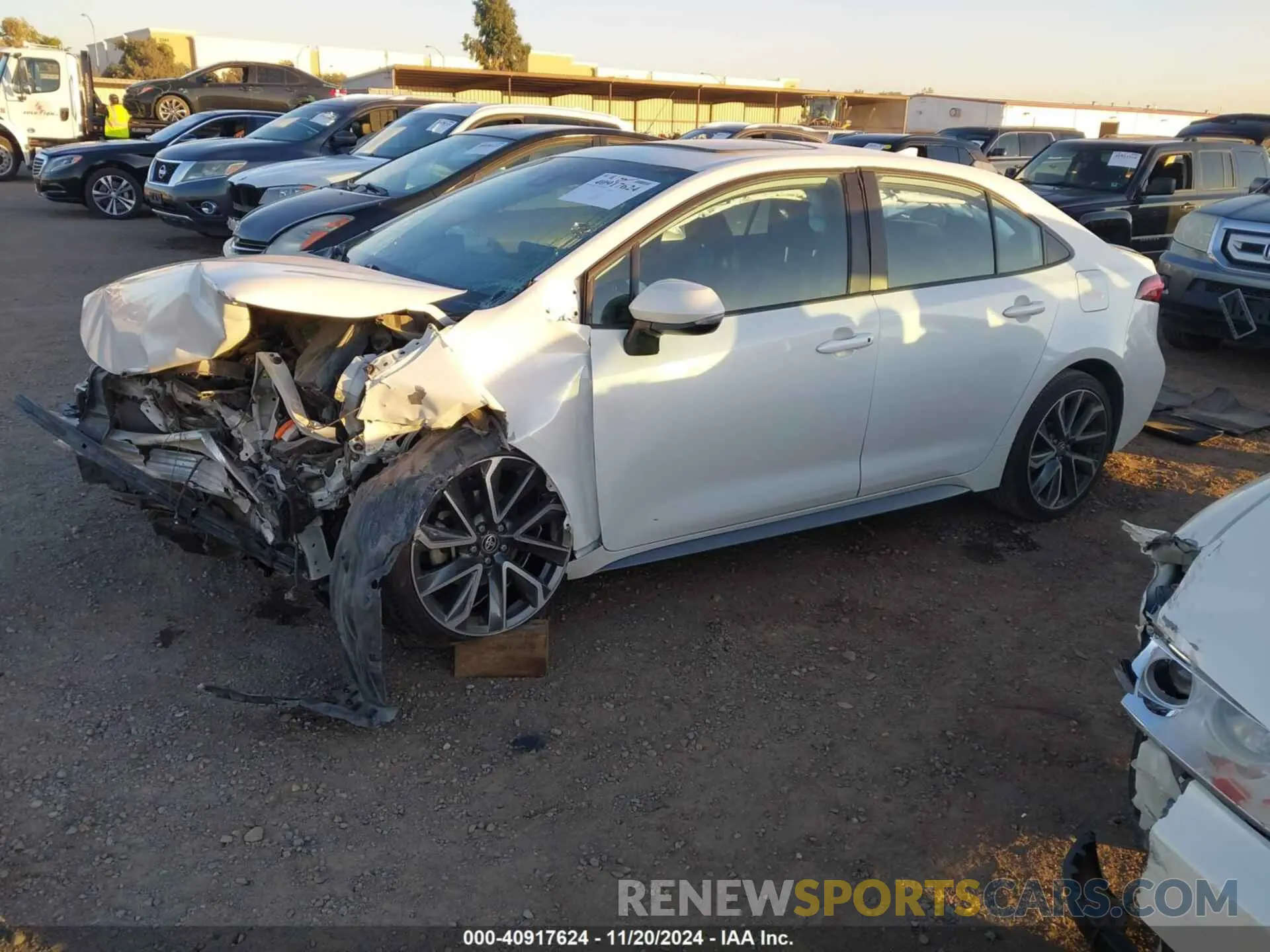 2 Photograph of a damaged car 5YFT4MCE1MP090948 TOYOTA COROLLA 2021