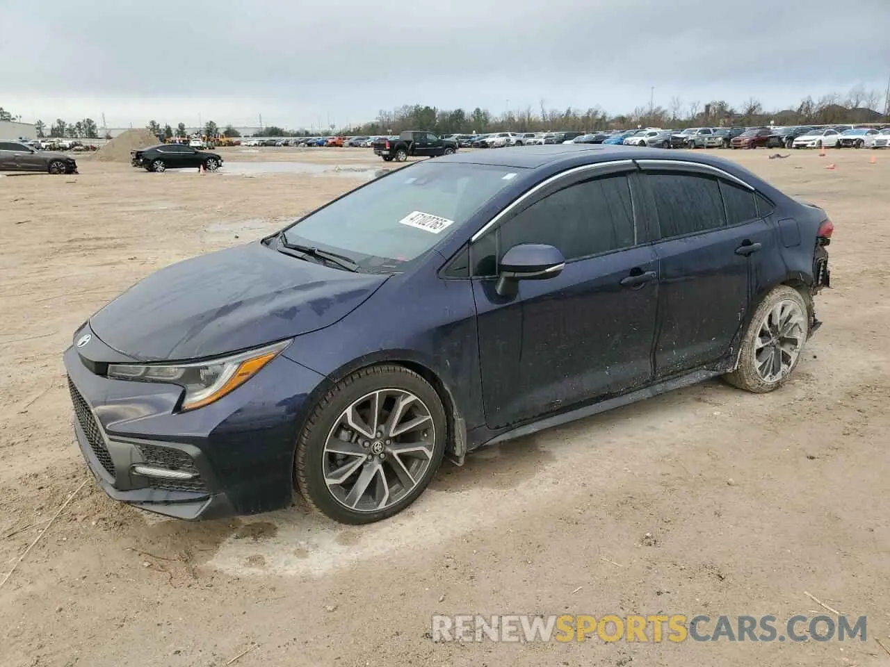 1 Photograph of a damaged car 5YFT4MCE1MP092604 TOYOTA COROLLA 2021