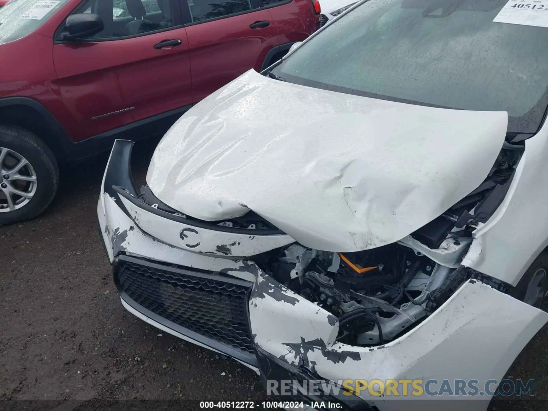 10 Photograph of a damaged car 5YFT4MCE2MP093101 TOYOTA COROLLA 2021