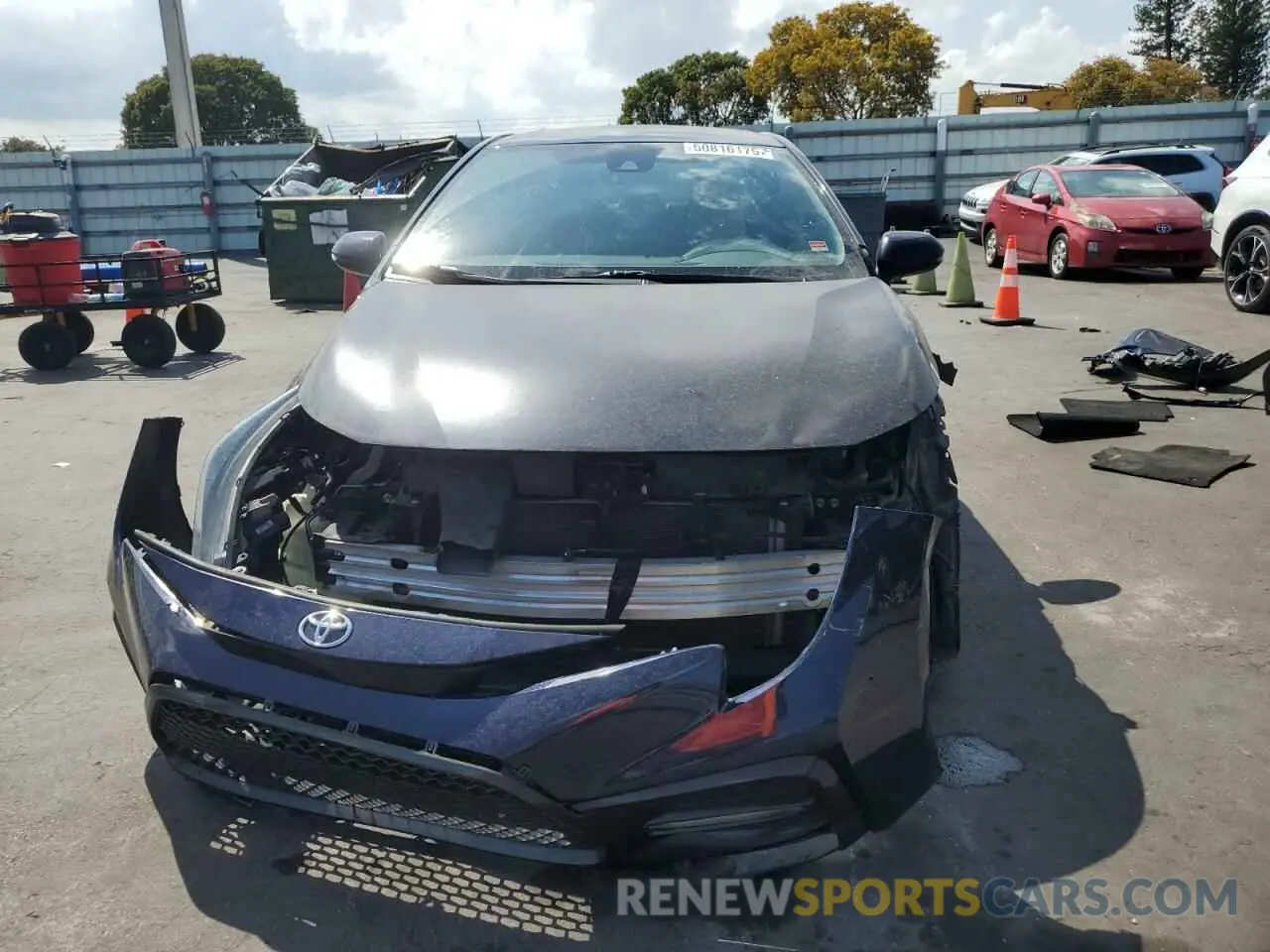 5 Photograph of a damaged car 5YFT4MCE6MP058819 TOYOTA COROLLA 2021