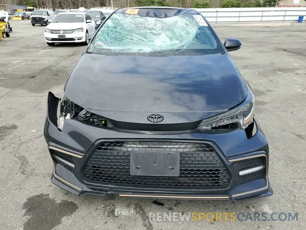 5 Photograph of a damaged car 5YFT4MCE7MP093532 TOYOTA COROLLA 2021