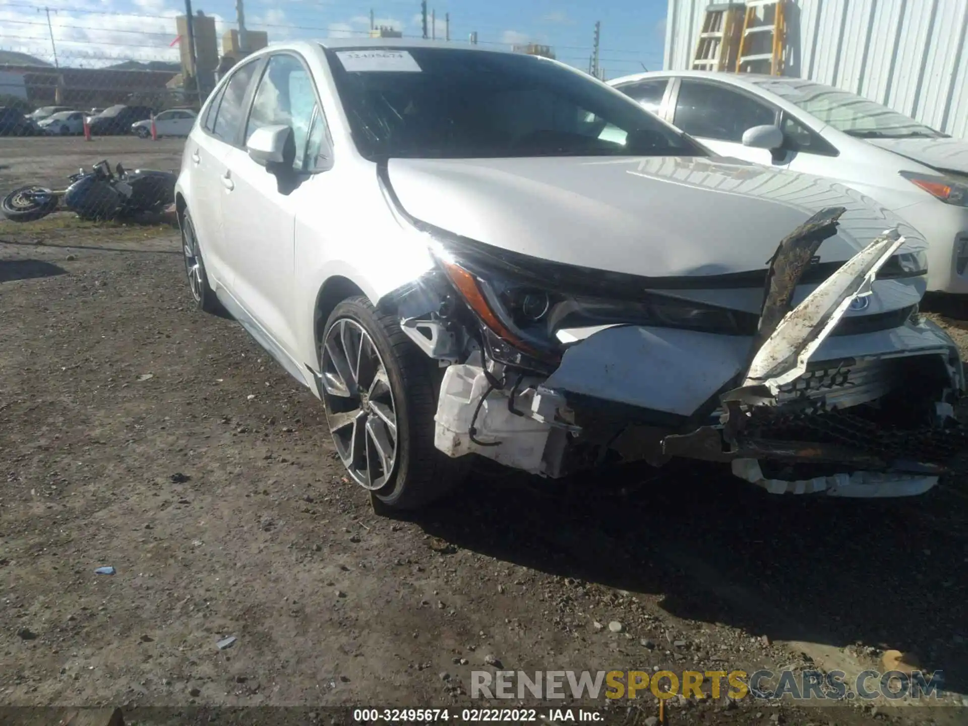 6 Photograph of a damaged car 5YFT4MCE8MP057865 TOYOTA COROLLA 2021