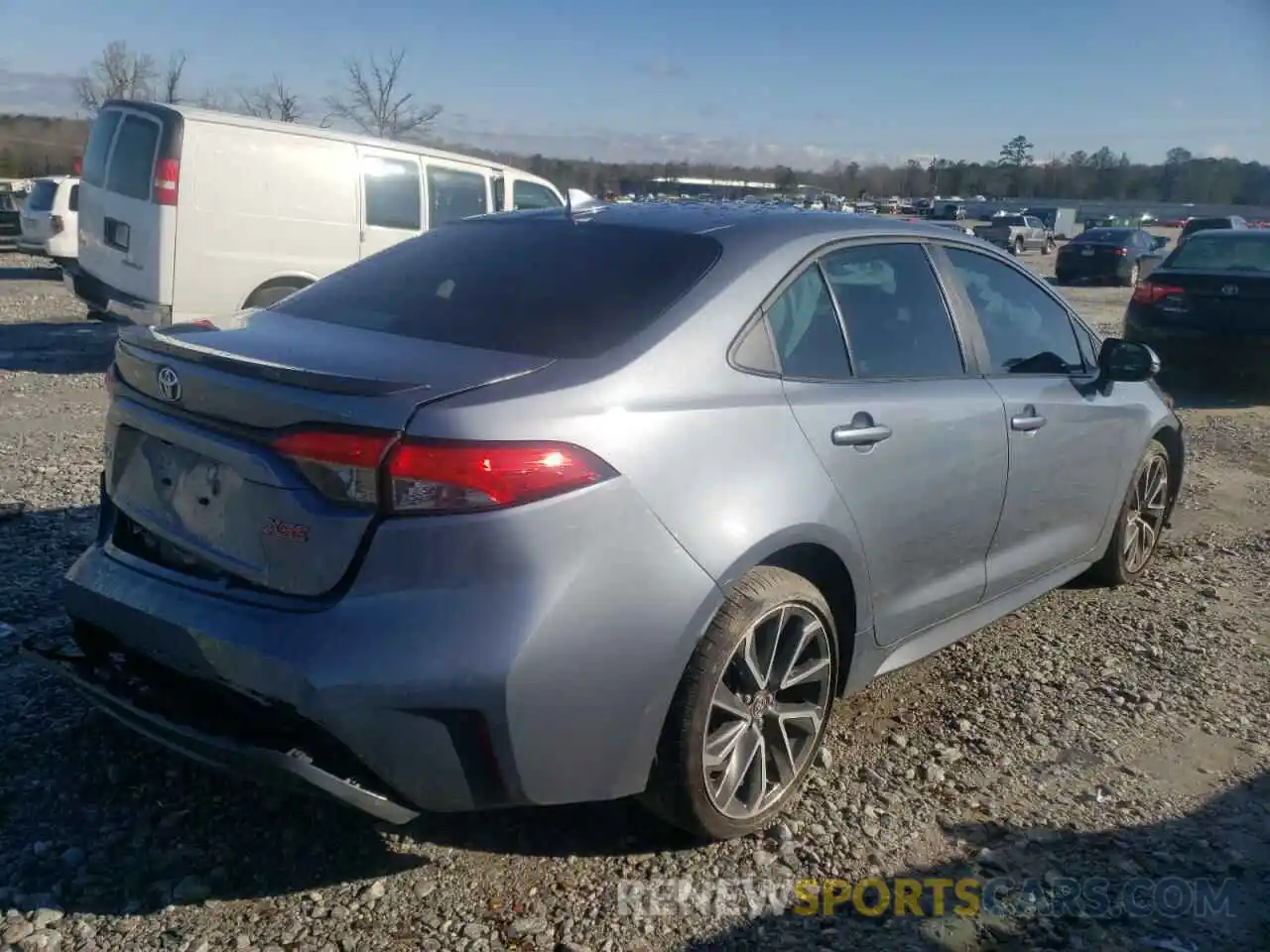 4 Photograph of a damaged car 5YFT4MCEXMP095288 TOYOTA COROLLA 2021