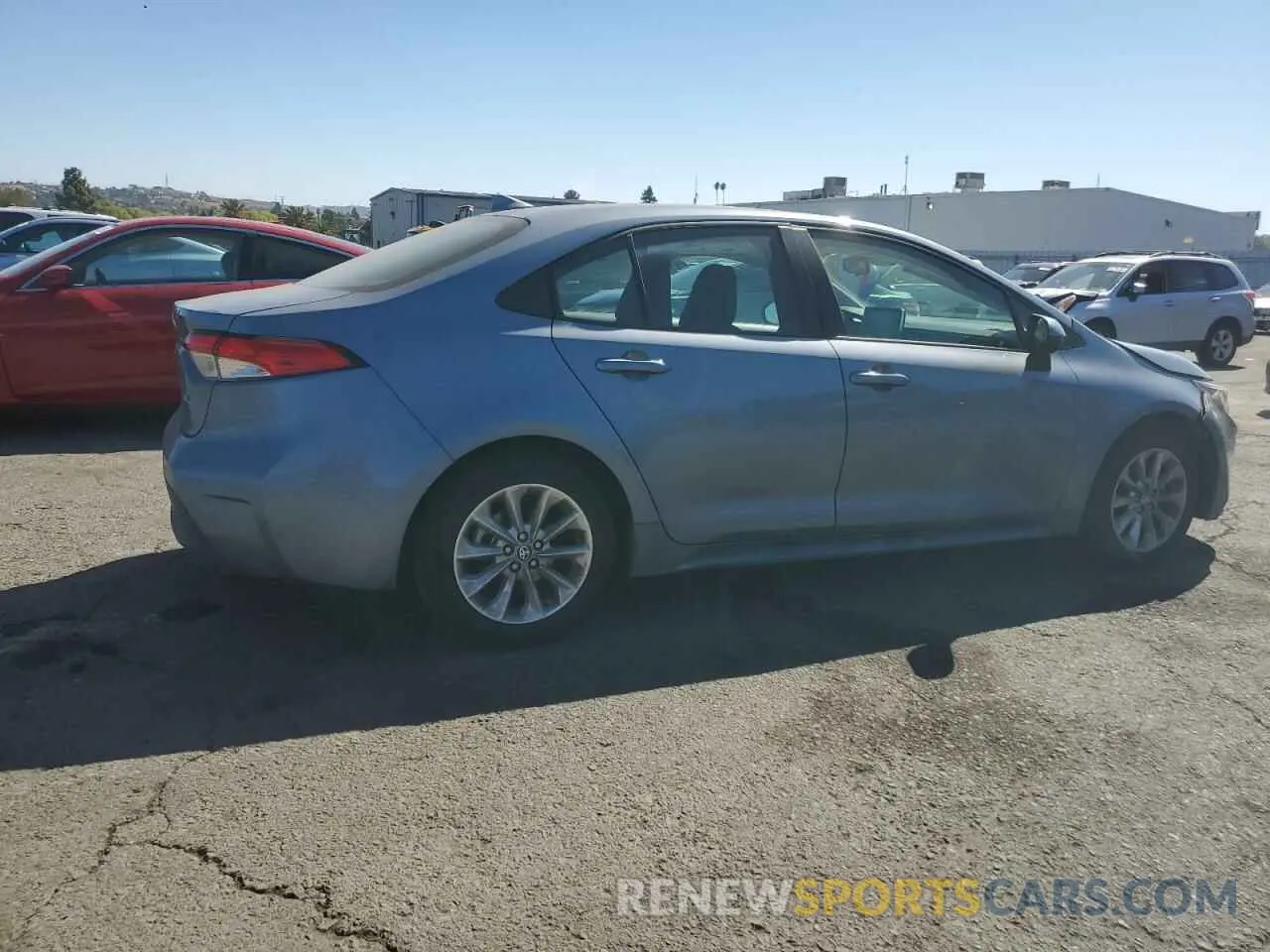 3 Photograph of a damaged car 5YFVPMAE0MP161737 TOYOTA COROLLA 2021