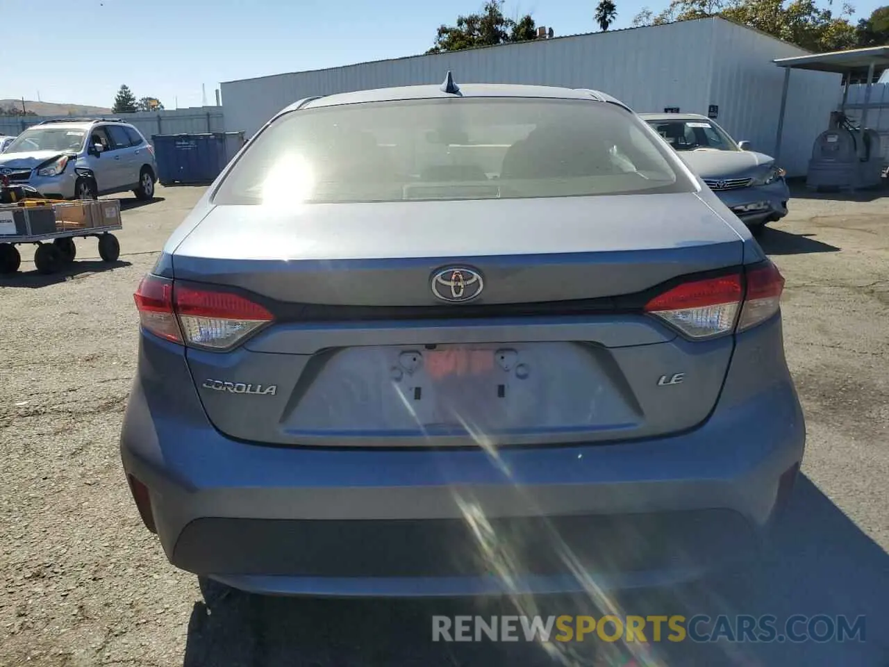 6 Photograph of a damaged car 5YFVPMAE0MP161737 TOYOTA COROLLA 2021
