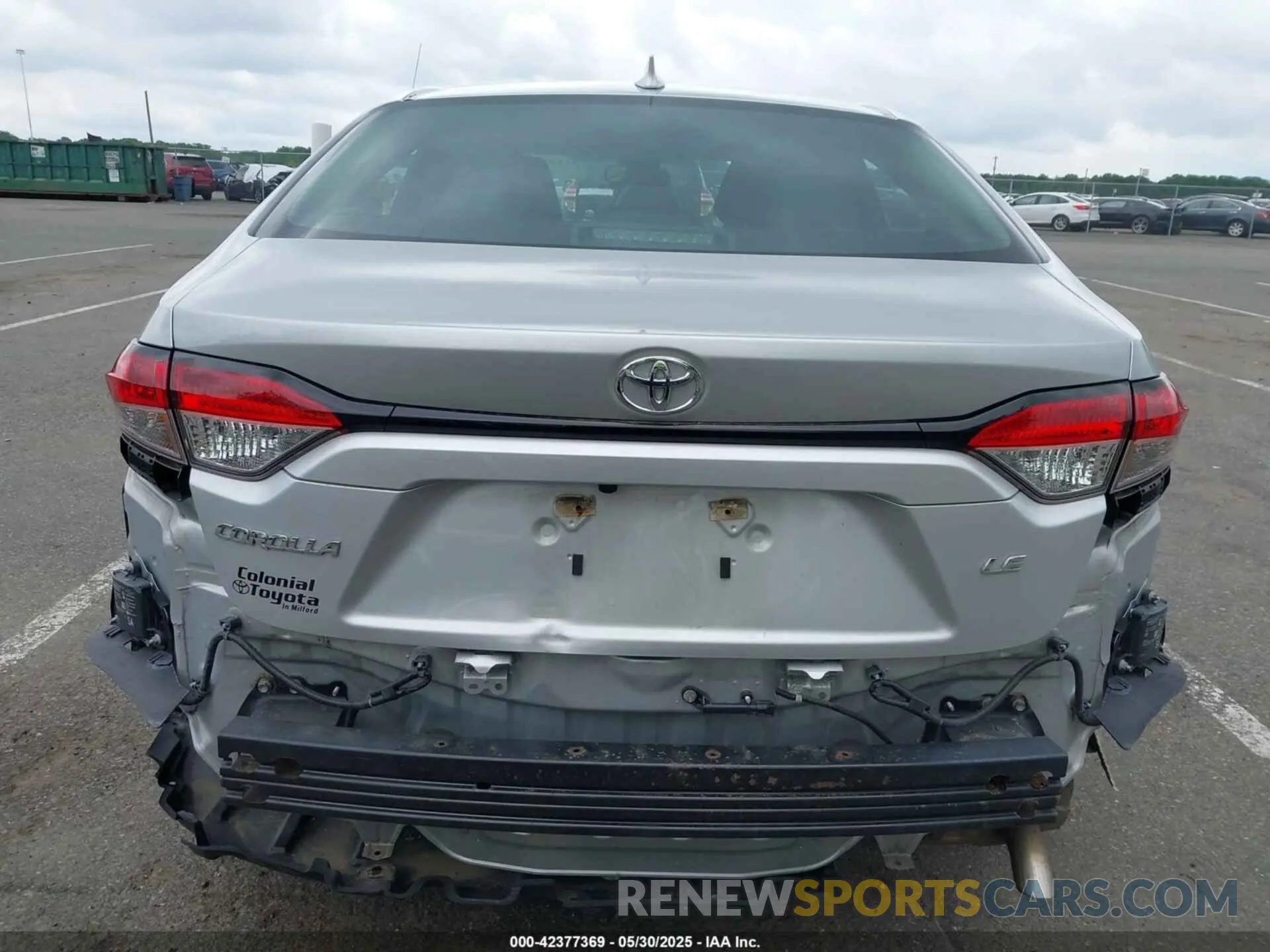 16 Photograph of a damaged car 5YFVPMAE0MP191854 TOYOTA COROLLA 2021