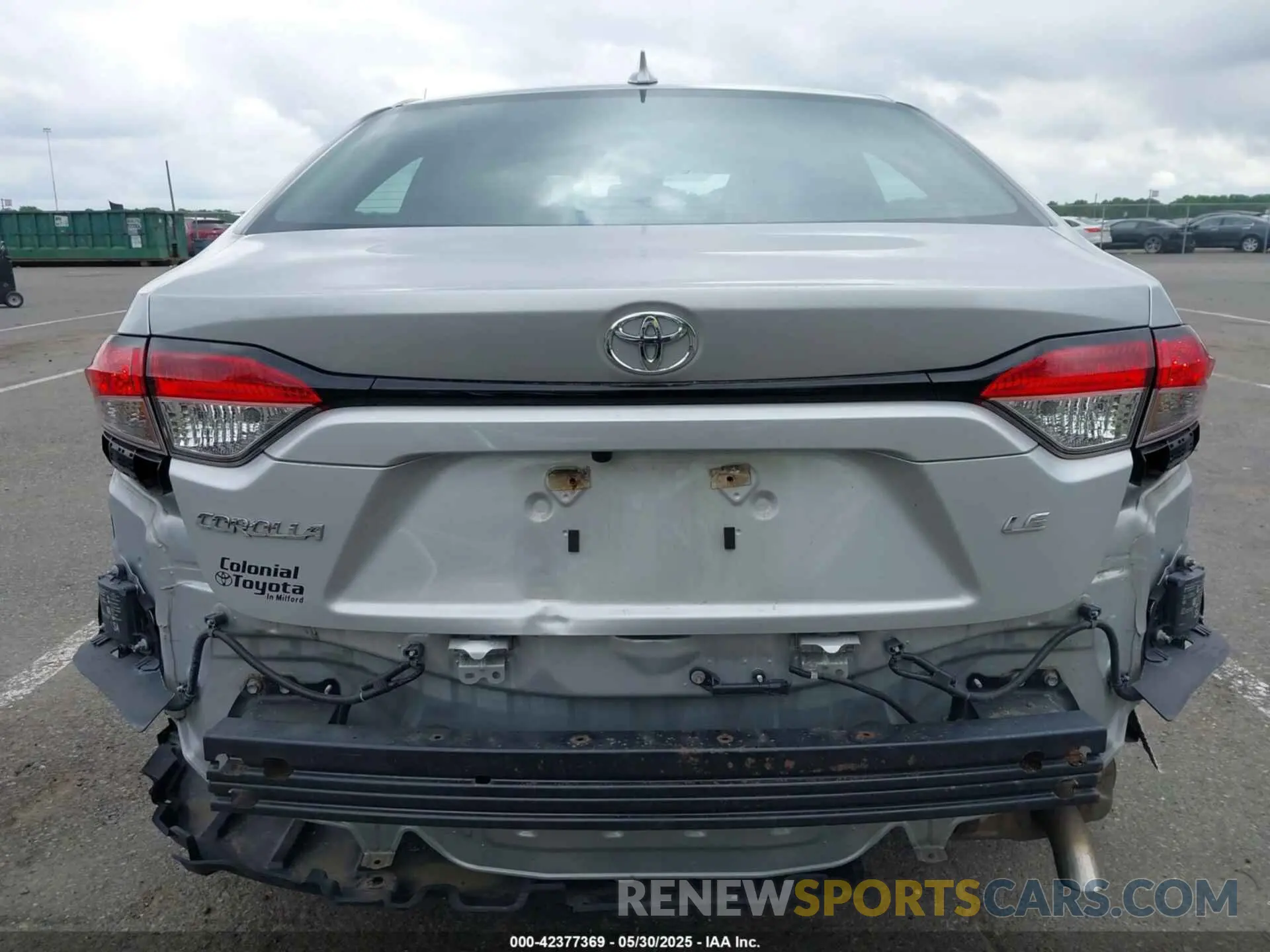 18 Photograph of a damaged car 5YFVPMAE0MP191854 TOYOTA COROLLA 2021