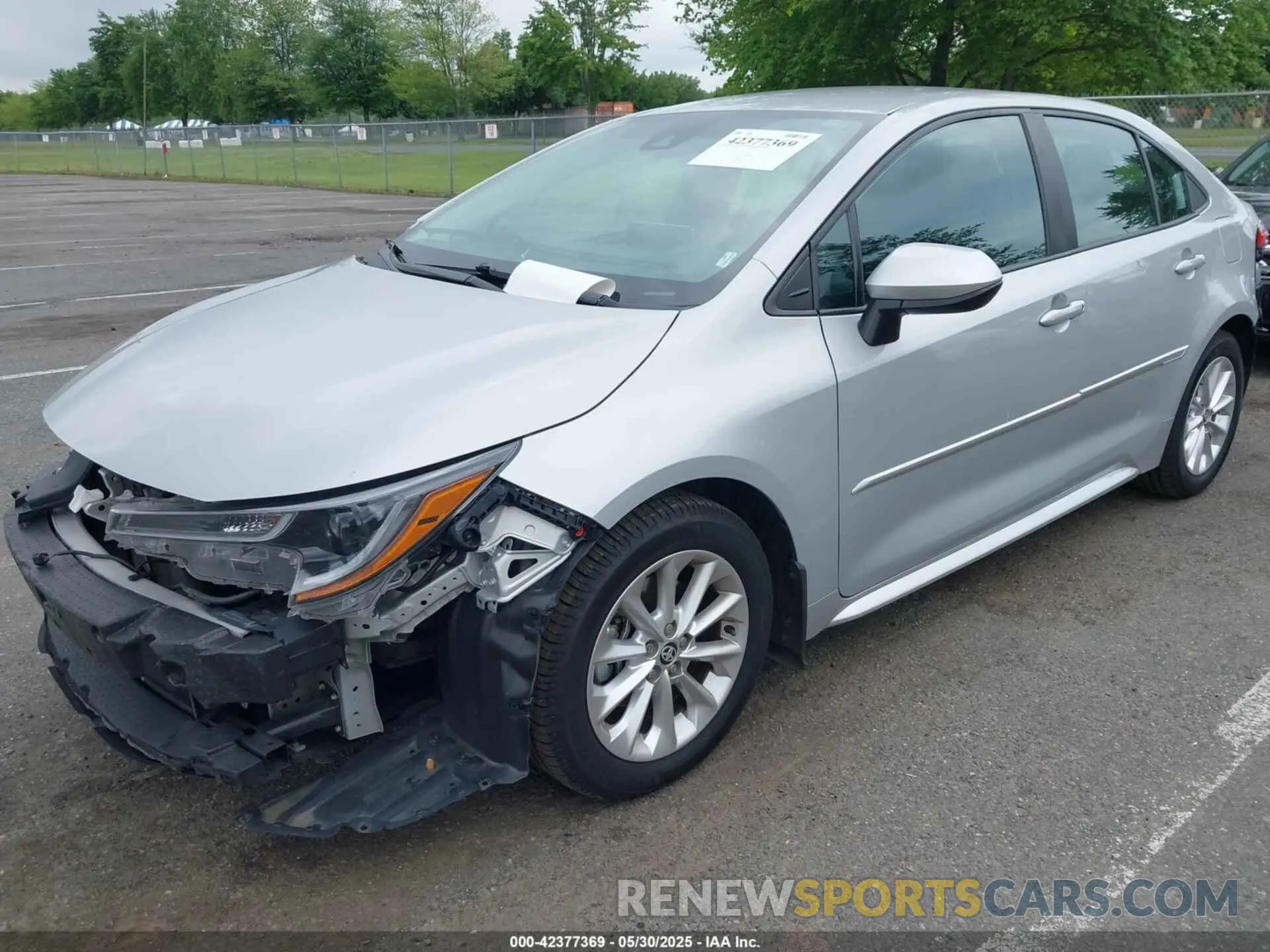 2 Photograph of a damaged car 5YFVPMAE0MP191854 TOYOTA COROLLA 2021