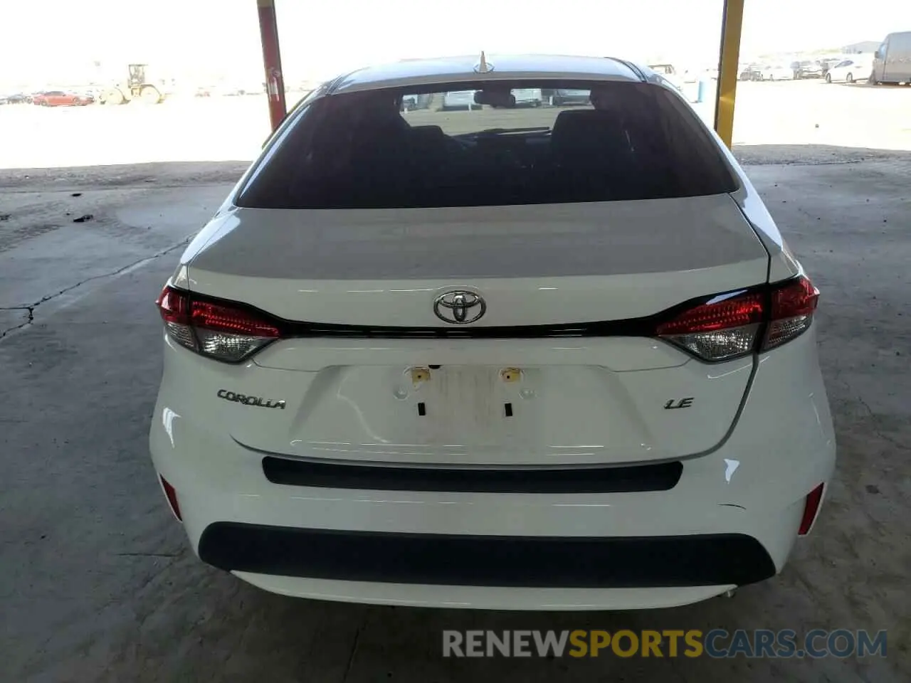6 Photograph of a damaged car 5YFVPMAE0MP197170 TOYOTA COROLLA 2021