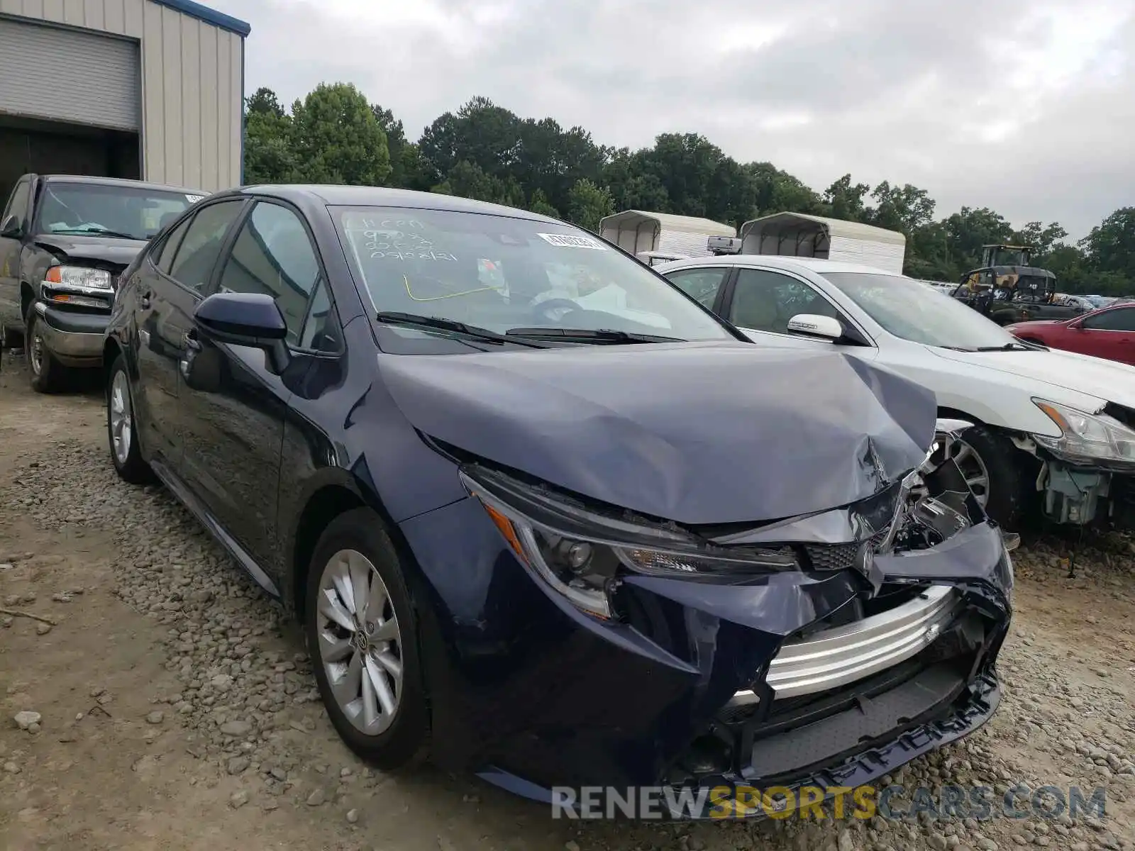 1 Photograph of a damaged car 5YFVPMAE0MP221368 TOYOTA COROLLA 2021